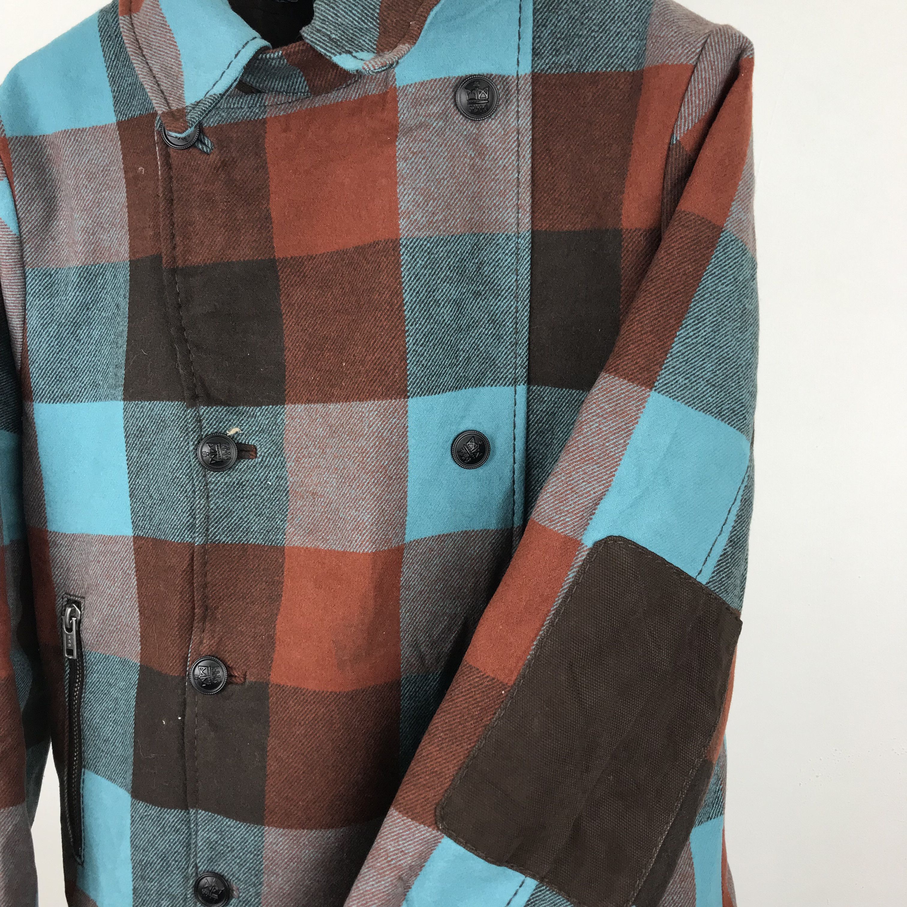 Divided × H&M Z250 DIVIDED X H&M TARTAN WOOL COATS Size US M / EU 48-50 / 2 - 3 Thumbnail