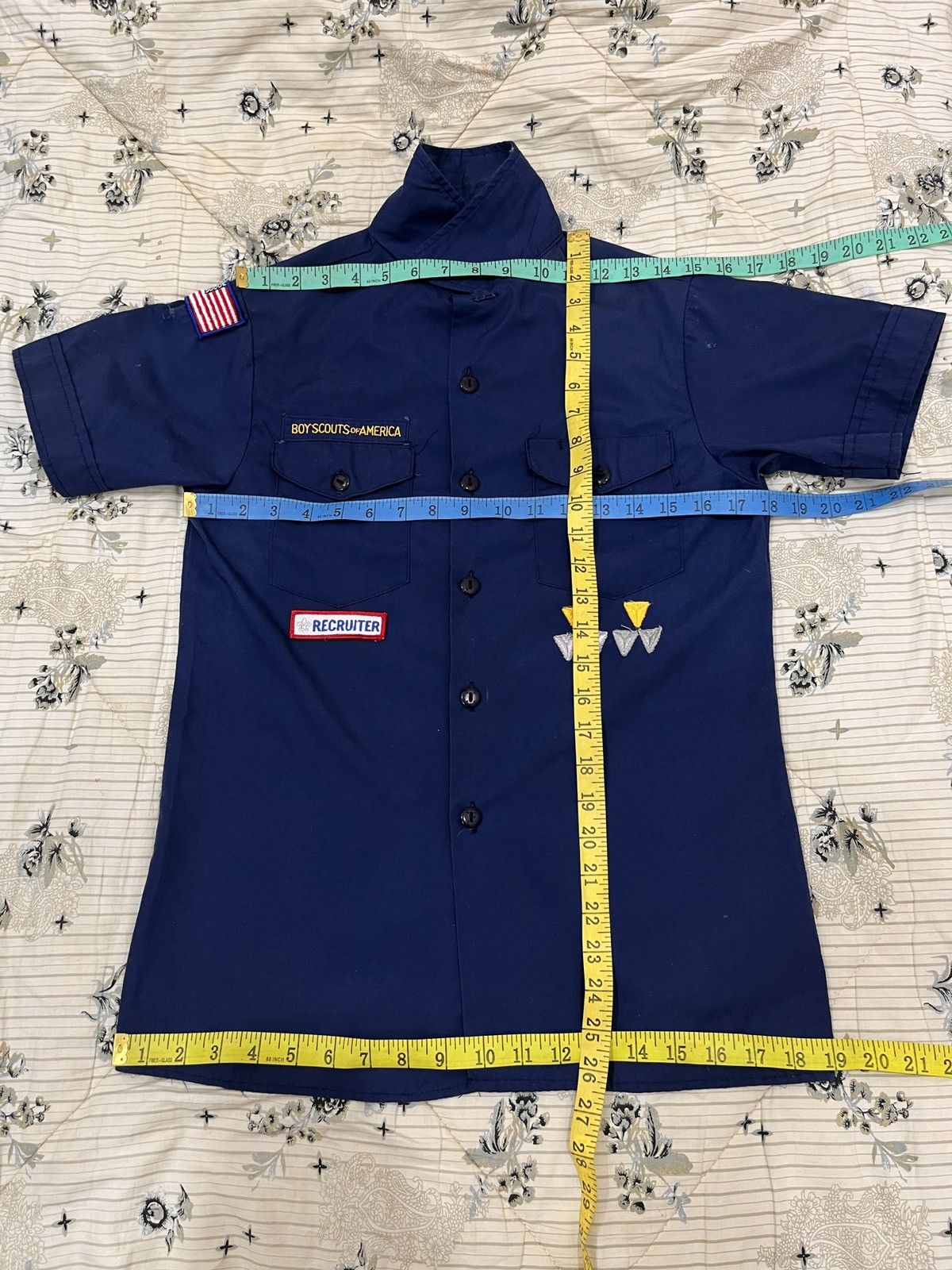 Vintage (Uuu). VINTAGE BOY SCOUTS OF AMERICA SHIRTS Size US S / EU 44-46 / 1 - 10 Thumbnail