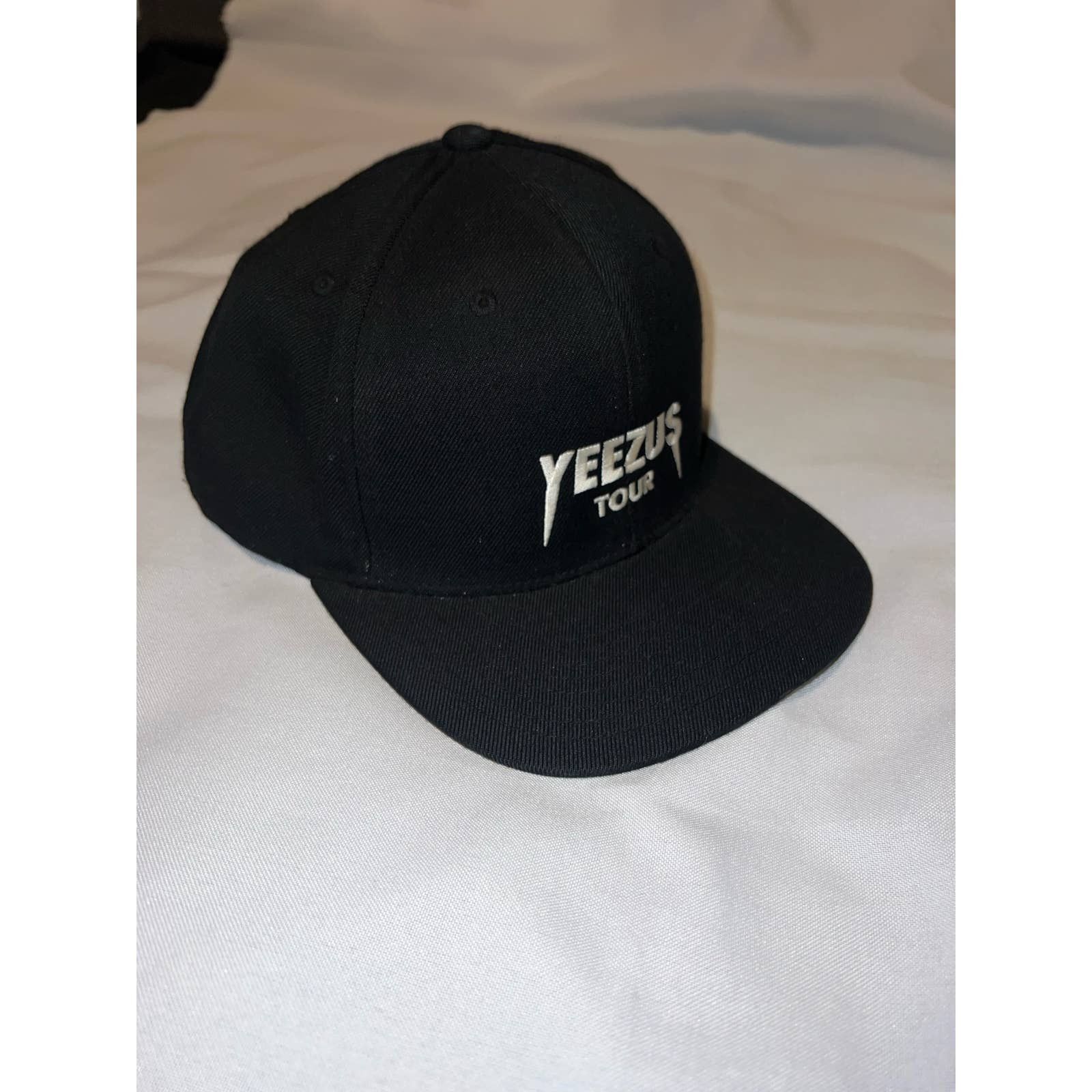 Yeezus Tour outlets Black Hat Merch Kanye West Yeezy Authentic Snapback