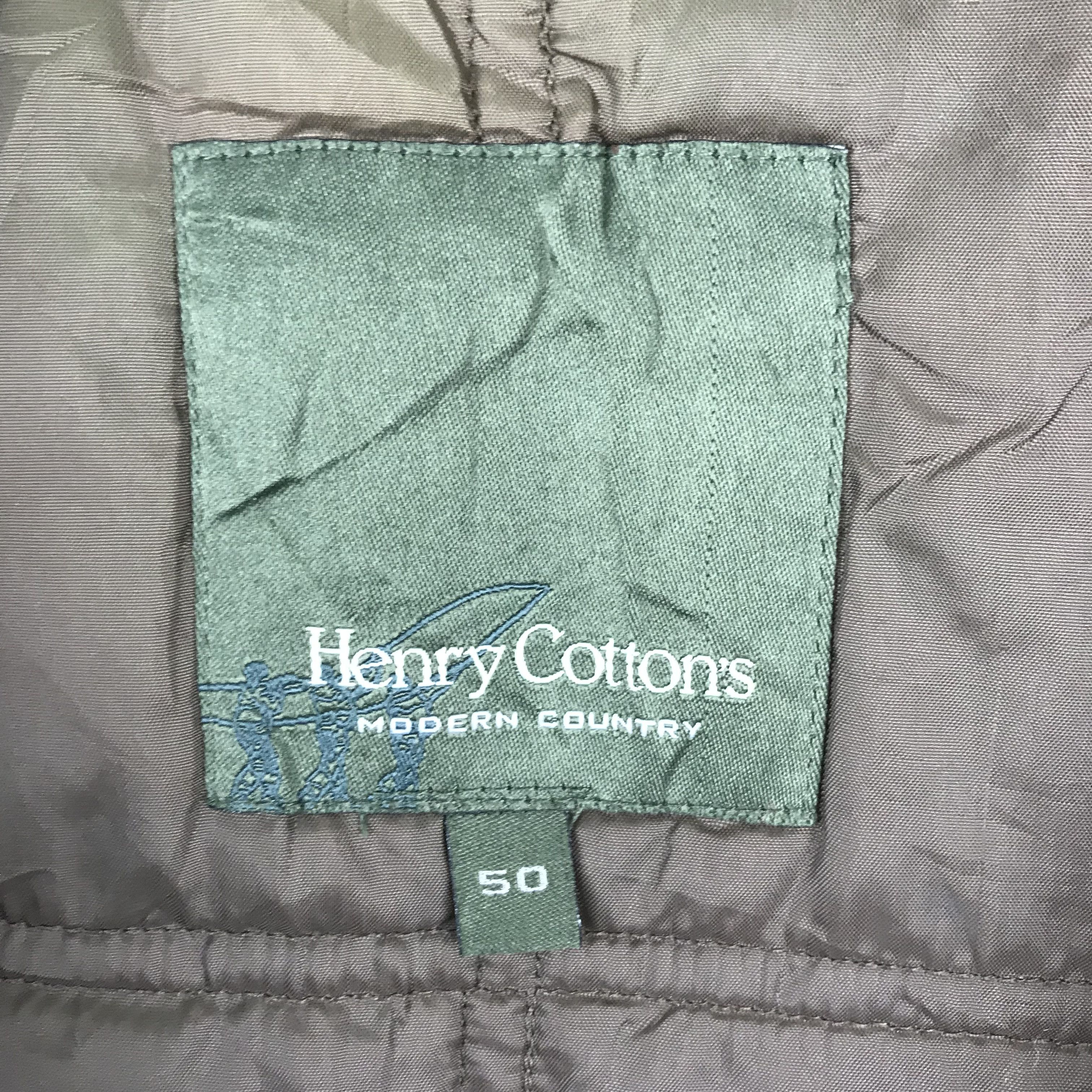 Henry Cotton's Z251 MASE IN ITALY HENRY COTTON'S PARKA WOOL JACKET Size US XL / EU 56 / 4 - 5 Thumbnail