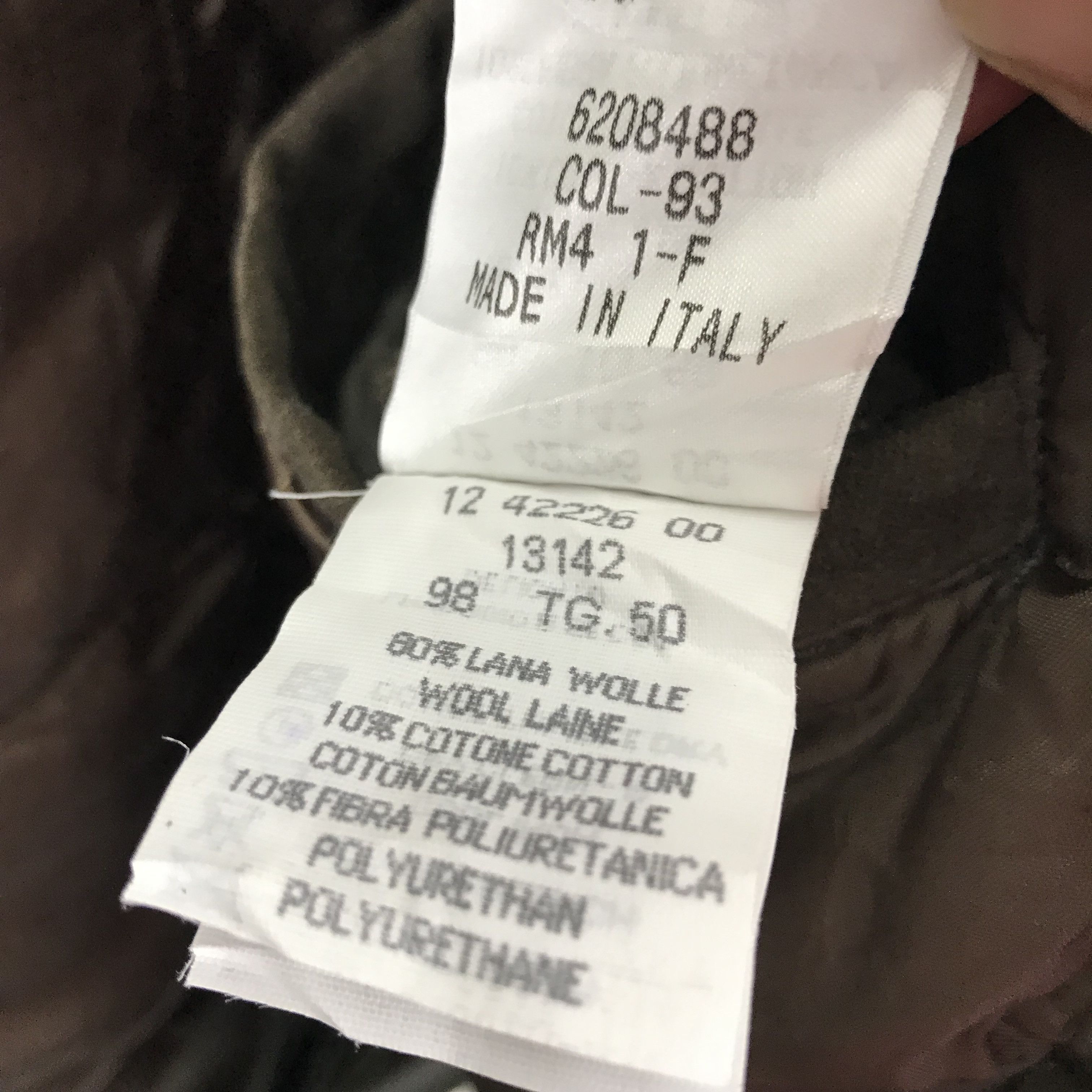 Henry Cotton's Z251 MASE IN ITALY HENRY COTTON'S PARKA WOOL JACKET Size US XL / EU 56 / 4 - 6 Thumbnail