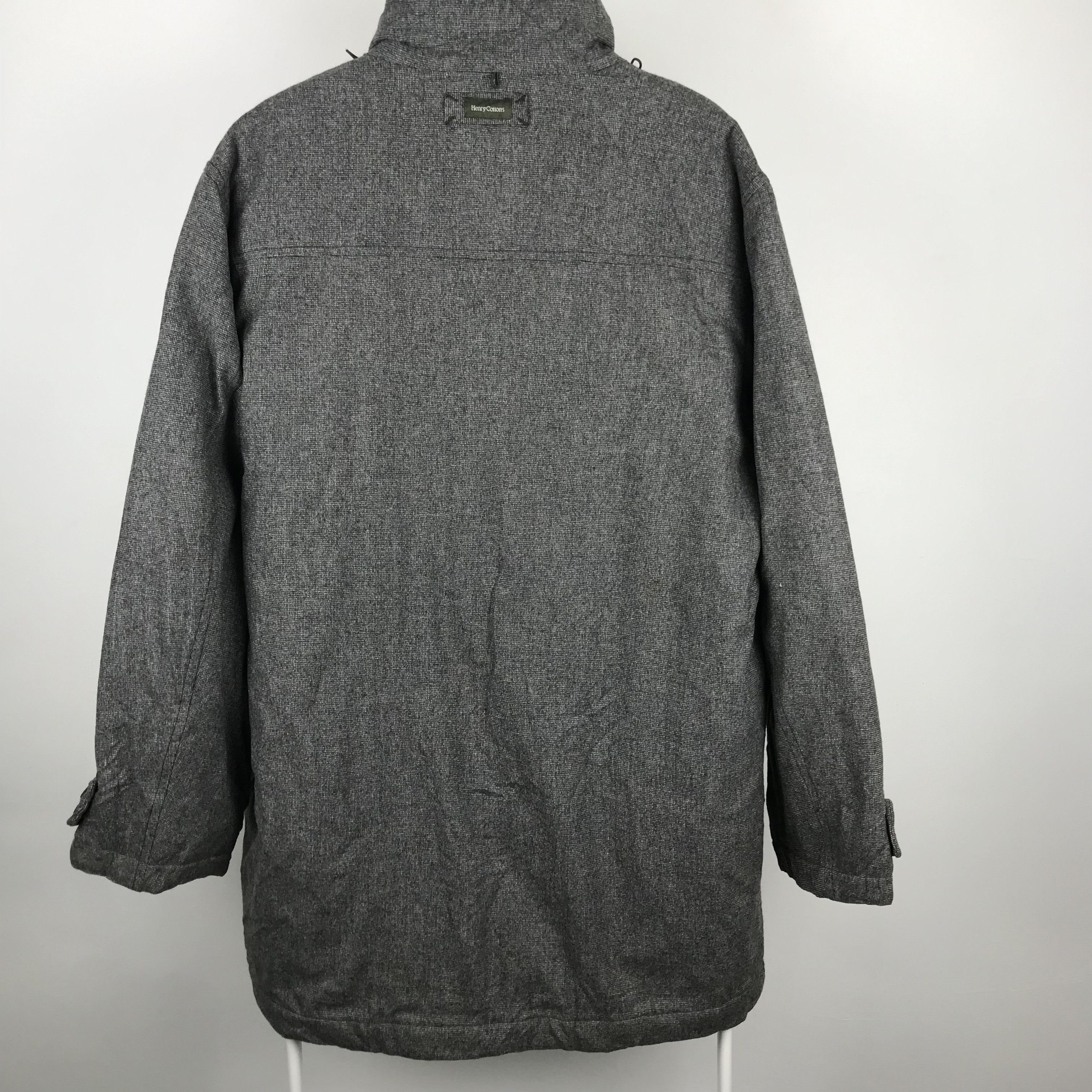 Henry Cotton's Z251 MASE IN ITALY HENRY COTTON'S PARKA WOOL JACKET Size US XL / EU 56 / 4 - 8 Thumbnail