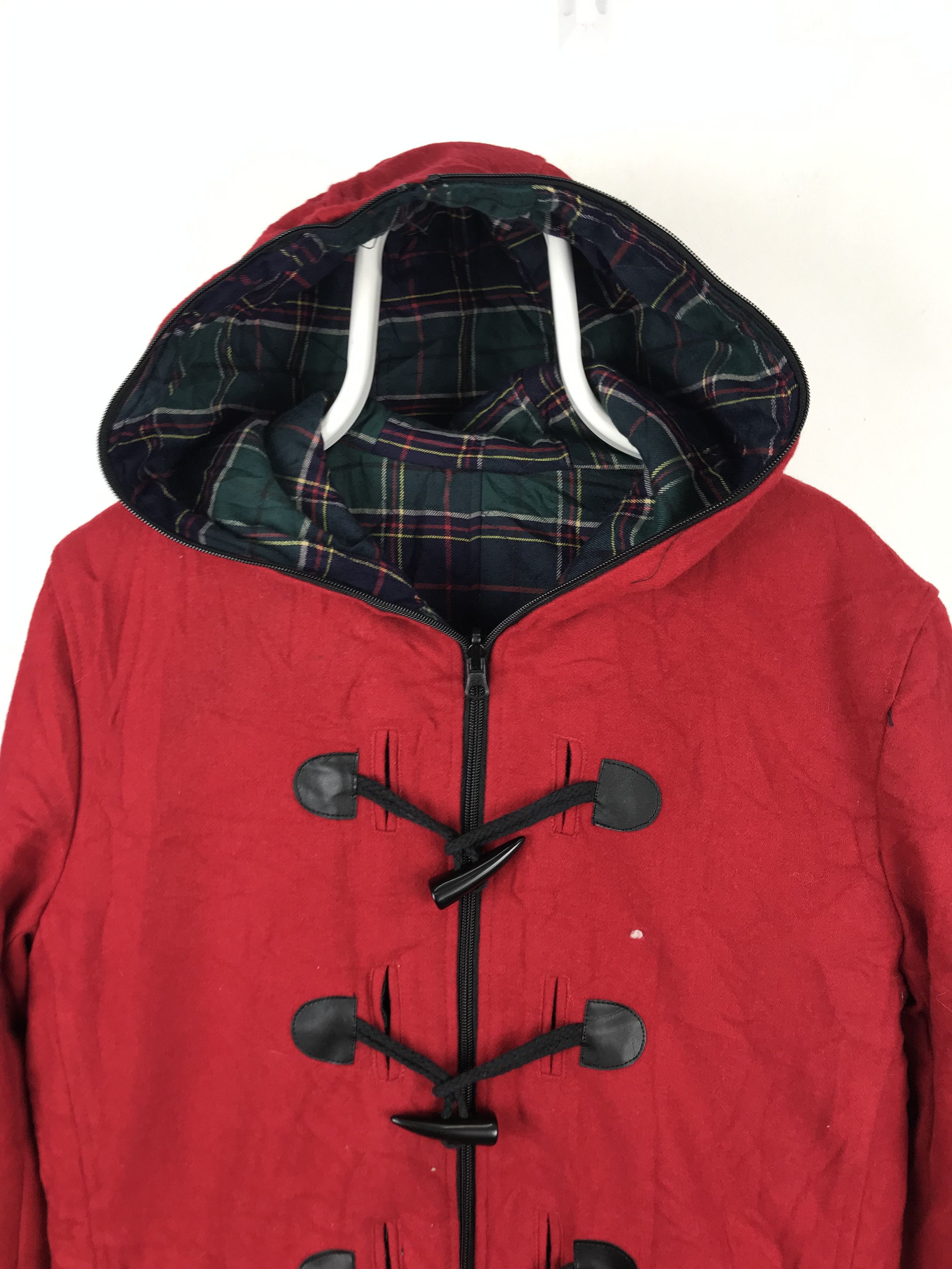 Japanese Brand z252 JAPAN V-MEN REVERSIBLE TARTAN WOOL JACKET NICE DESIGN Size US M / EU 48-50 / 2 - 7 Thumbnail