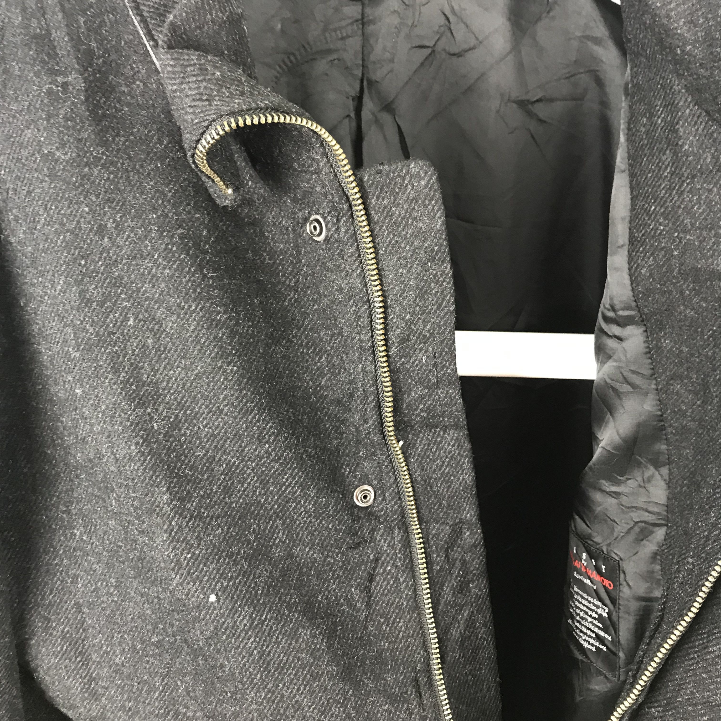 Japanese Brand × Kansai Yamamoto Z254 SISSY BY KANSAI YAMAMOTO WOOL PARKA JACKET Size US L / EU 52-54 / 3 - 4 Thumbnail