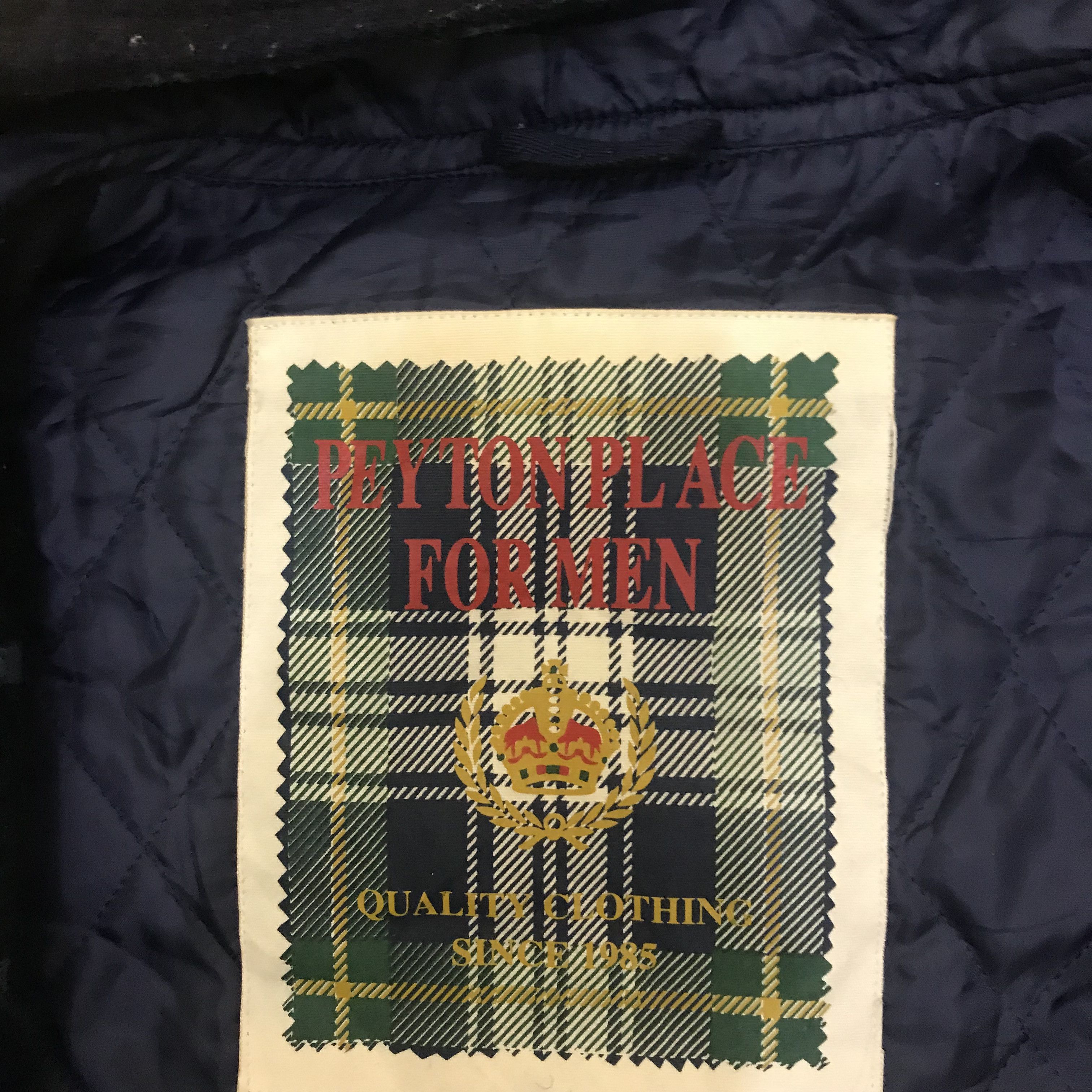 PPFM Z255 PPFM PEYTON PLACE FOR MEN TARTAN WOOL JACKET Size US XL / EU 56 / 4 - 5 Thumbnail