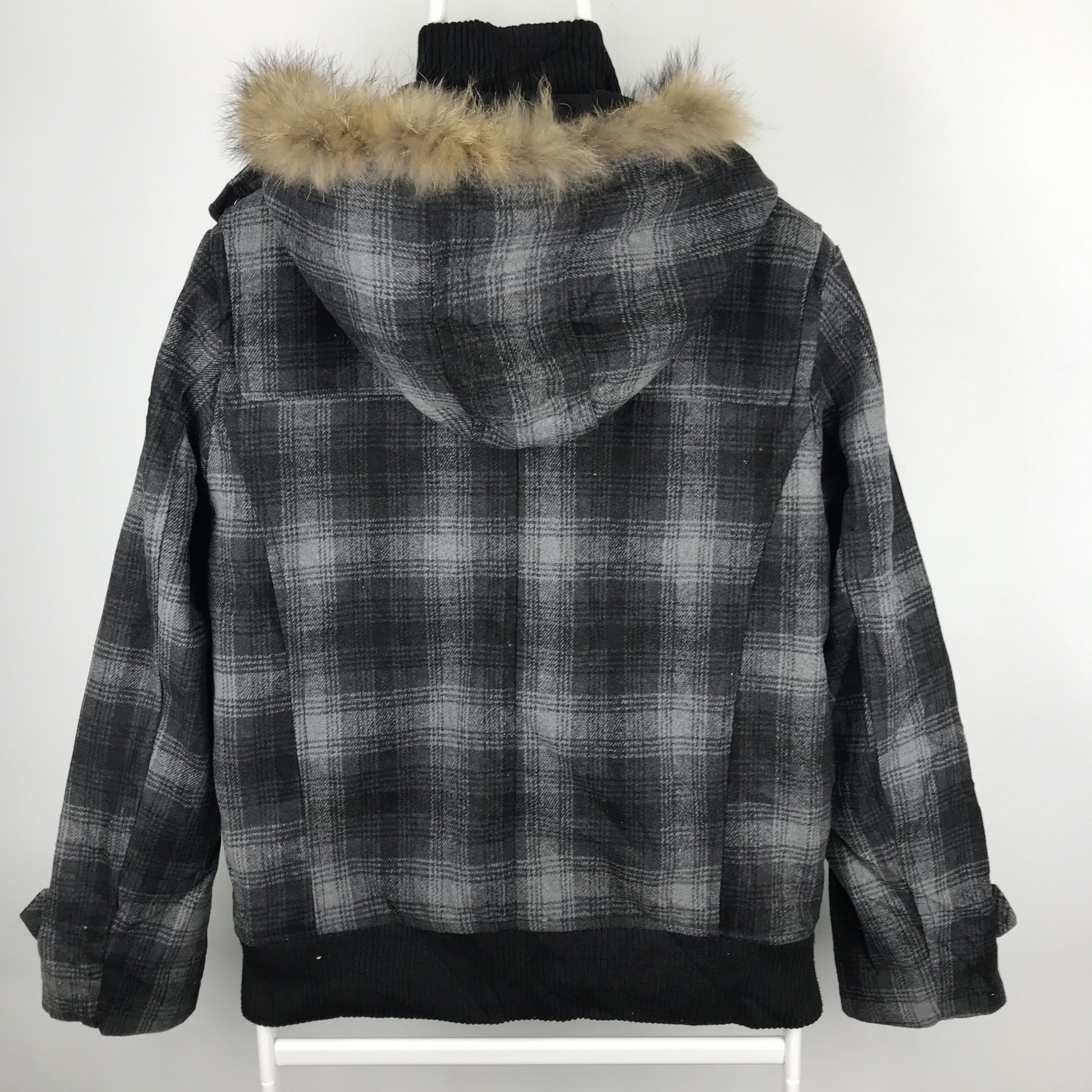 Flannel × Japanese Brand Z256 PREMIUM BY THE MOD TARTAN WOOL HOODED JACKET Size US L / EU 52-54 / 3 - 4 Thumbnail