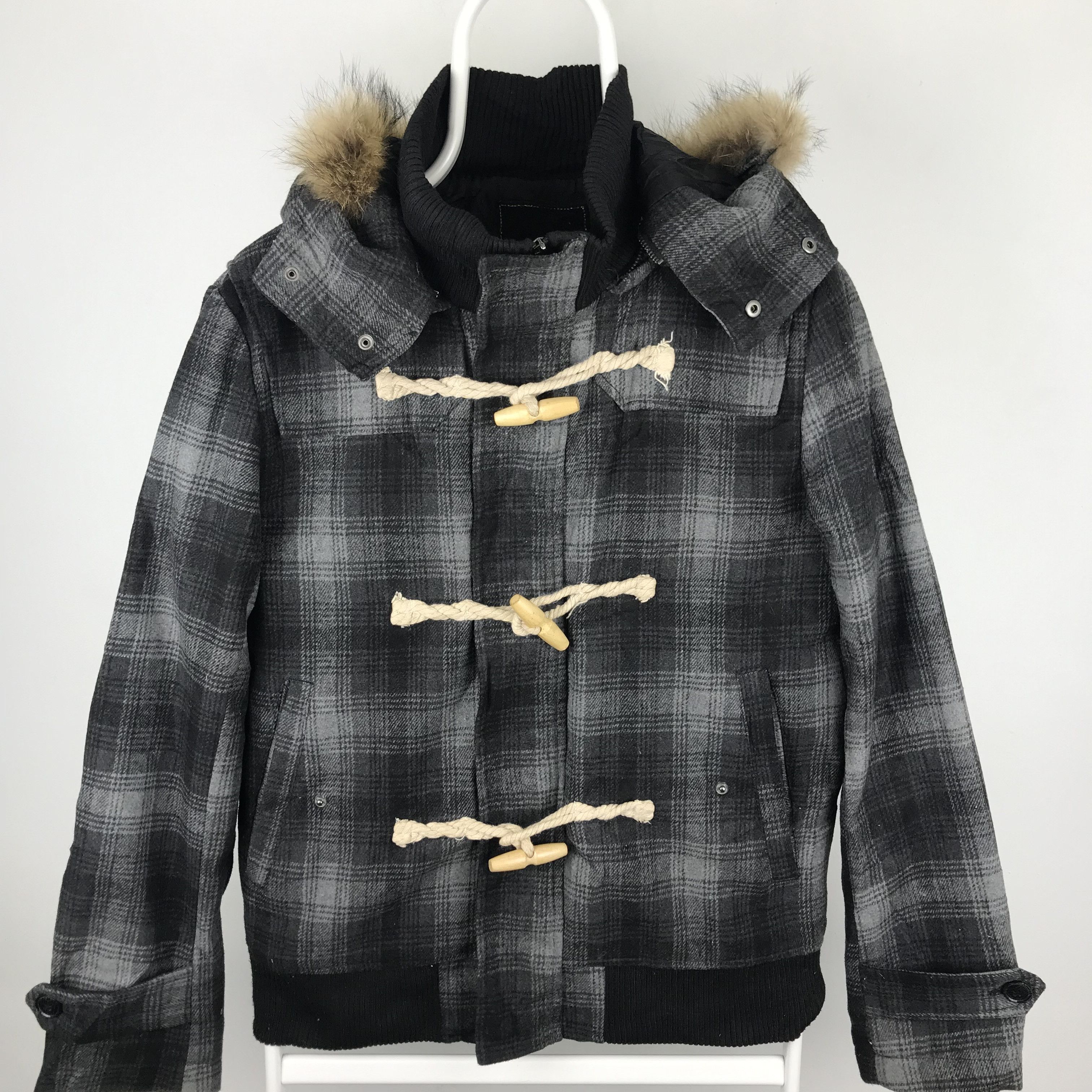 Flannel × Japanese Brand Z256 PREMIUM BY THE MOD TARTAN WOOL HOODED JACKET Size US L / EU 52-54 / 3 - 3 Thumbnail