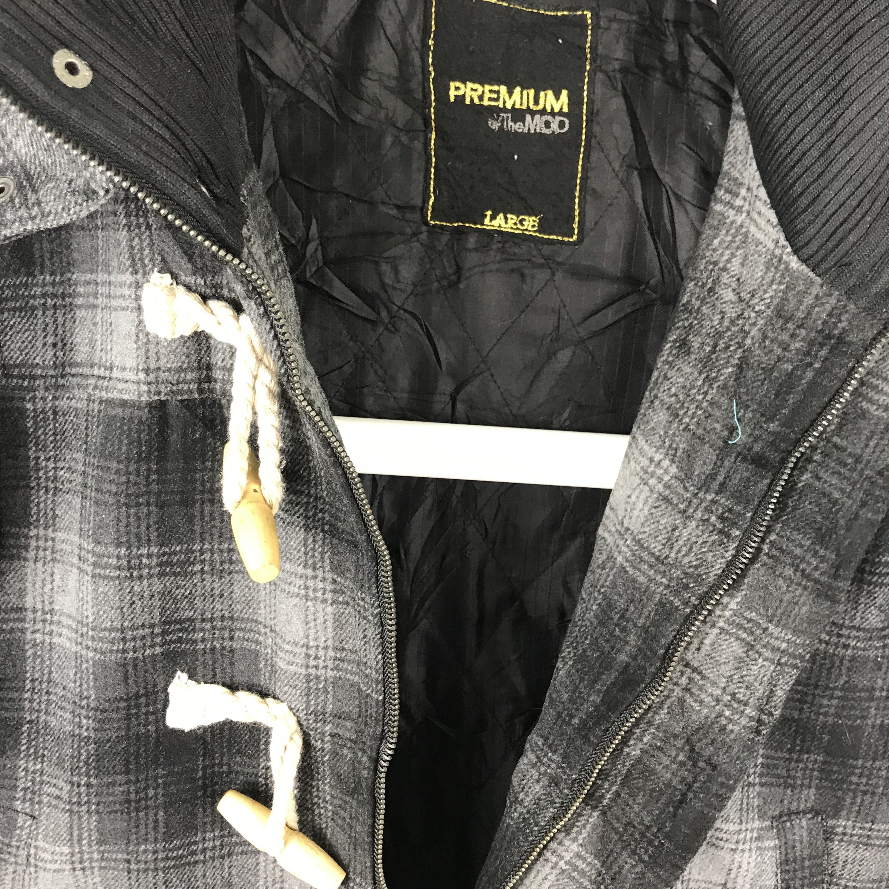 Flannel × Japanese Brand Z256 PREMIUM BY THE MOD TARTAN WOOL HOODED JACKET Size US L / EU 52-54 / 3 - 6 Thumbnail
