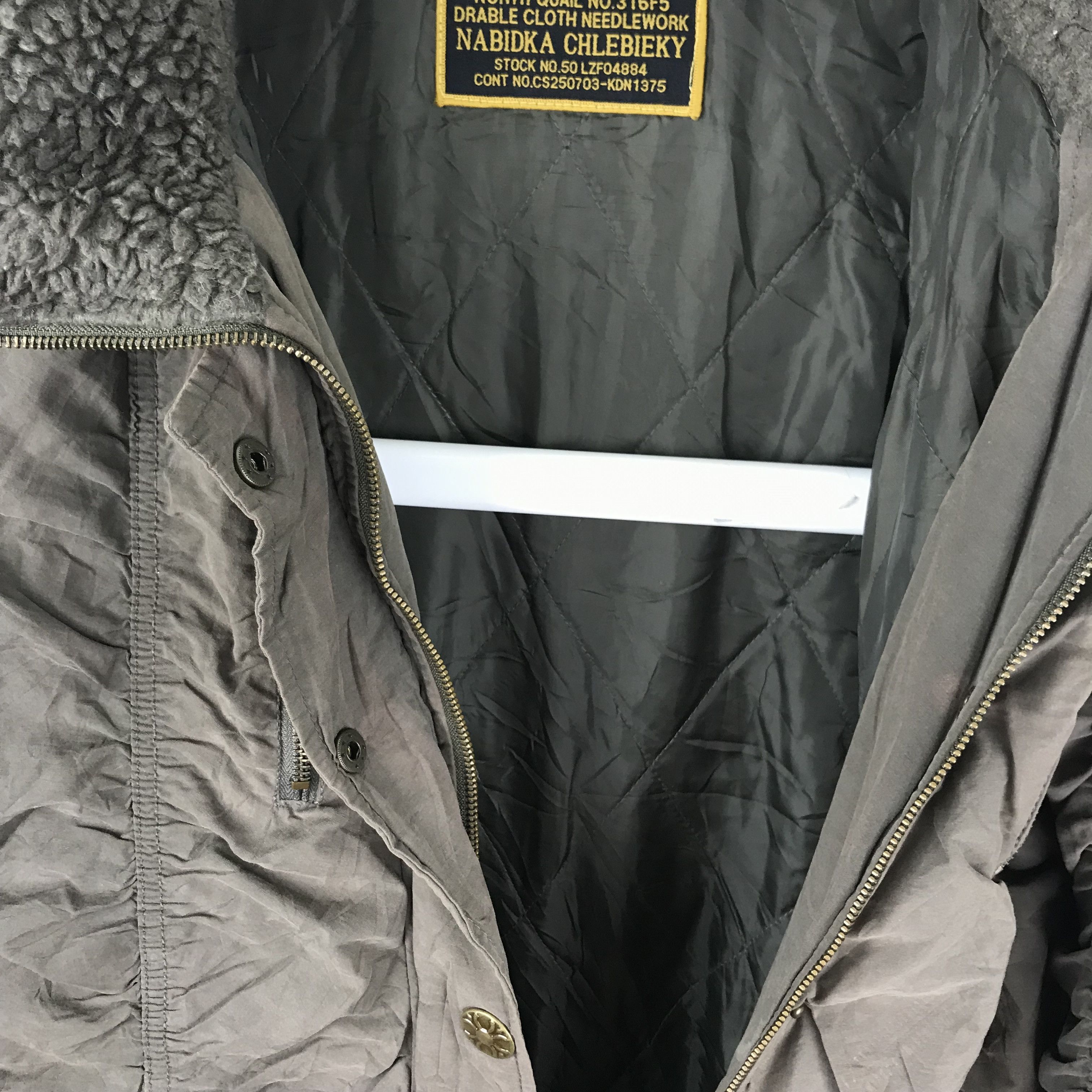Other Z257 RARE! AIRFORCE TYPE-1 QUILTED WINTER ARMY STYLE JACKET Size US M / EU 48-50 / 2 - 8 Thumbnail