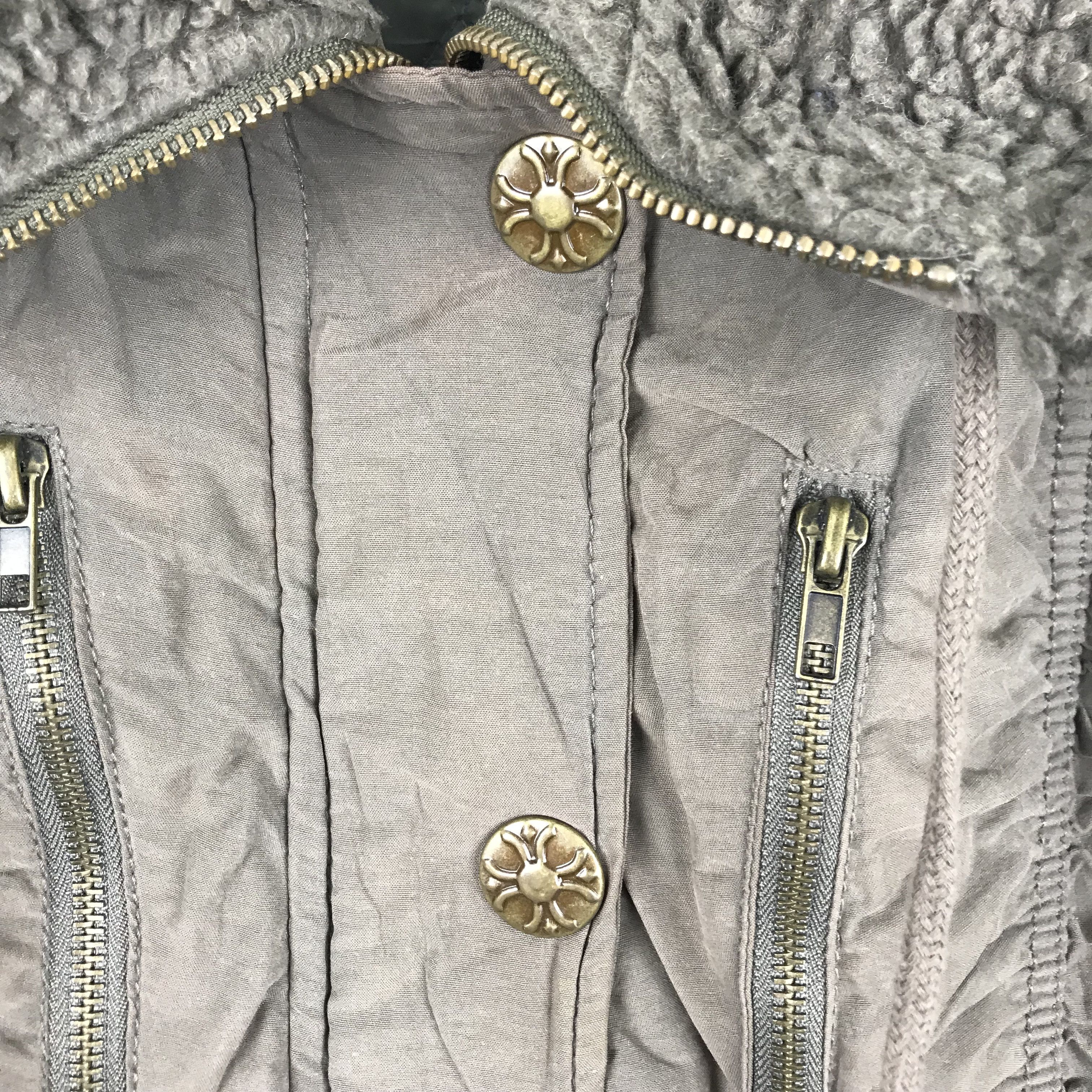 Other Z257 RARE! AIRFORCE TYPE-1 QUILTED WINTER ARMY STYLE JACKET Size US M / EU 48-50 / 2 - 6 Thumbnail