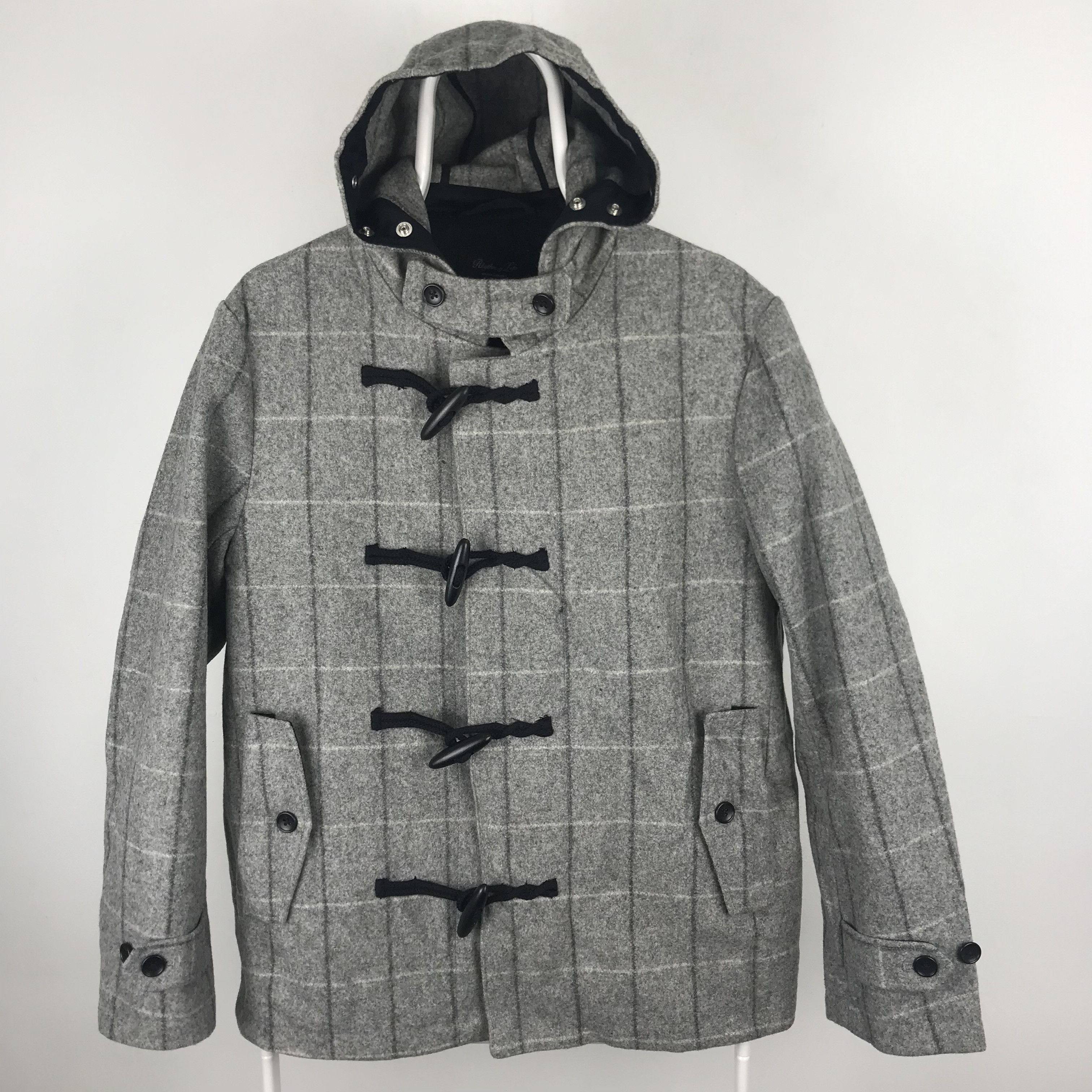 Japanese Brand × United Arrows Z261 UNITED ARROWS X RHYTHM OF LIFE CHECKERED WOOL JACKET Size US M / EU 48-50 / 2 - 1 Thumbnail