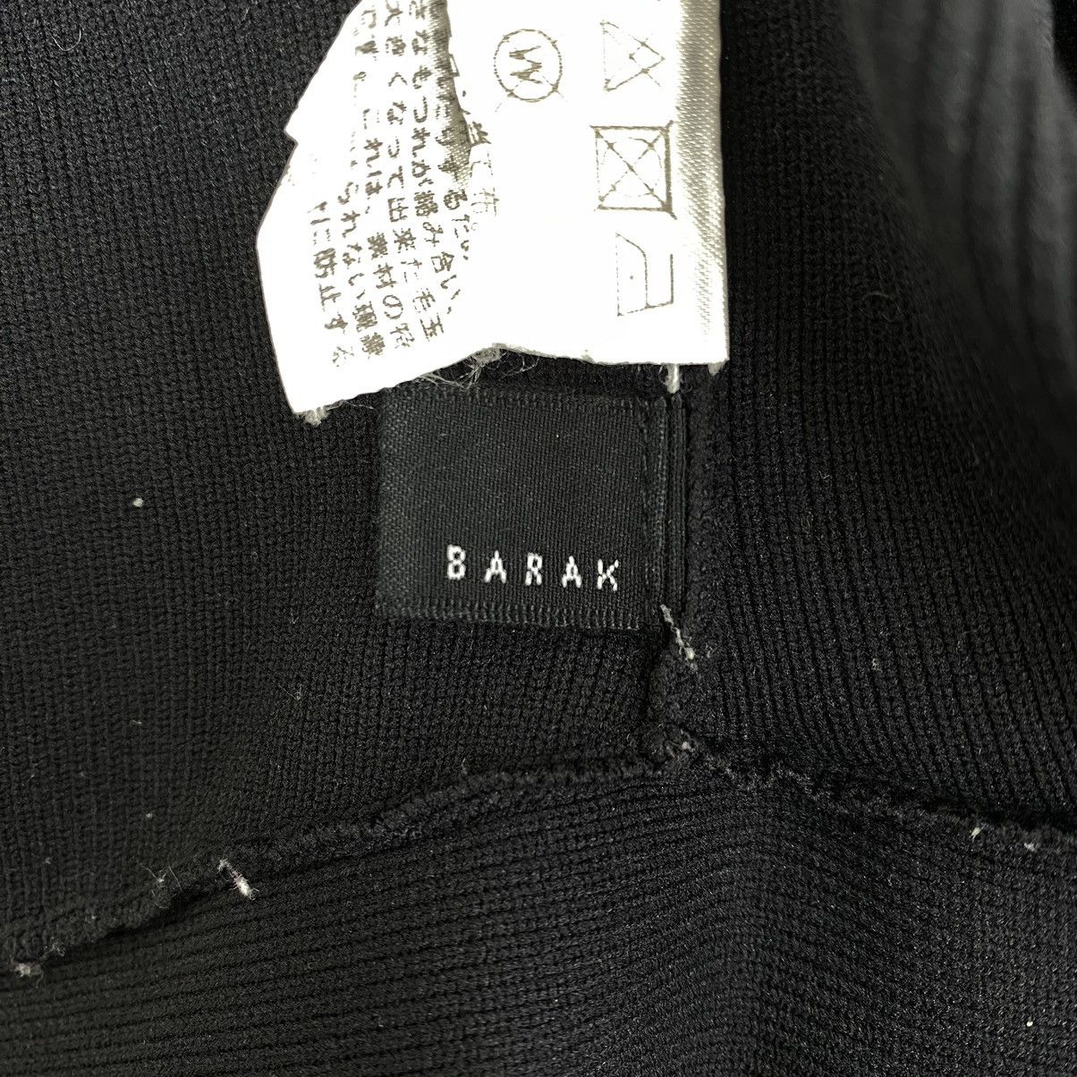 Japanese Brand BARAK Japanese Brand Tie Style Crop Top Black Shirt Size S / US 4 / IT 40 - 3 Thumbnail