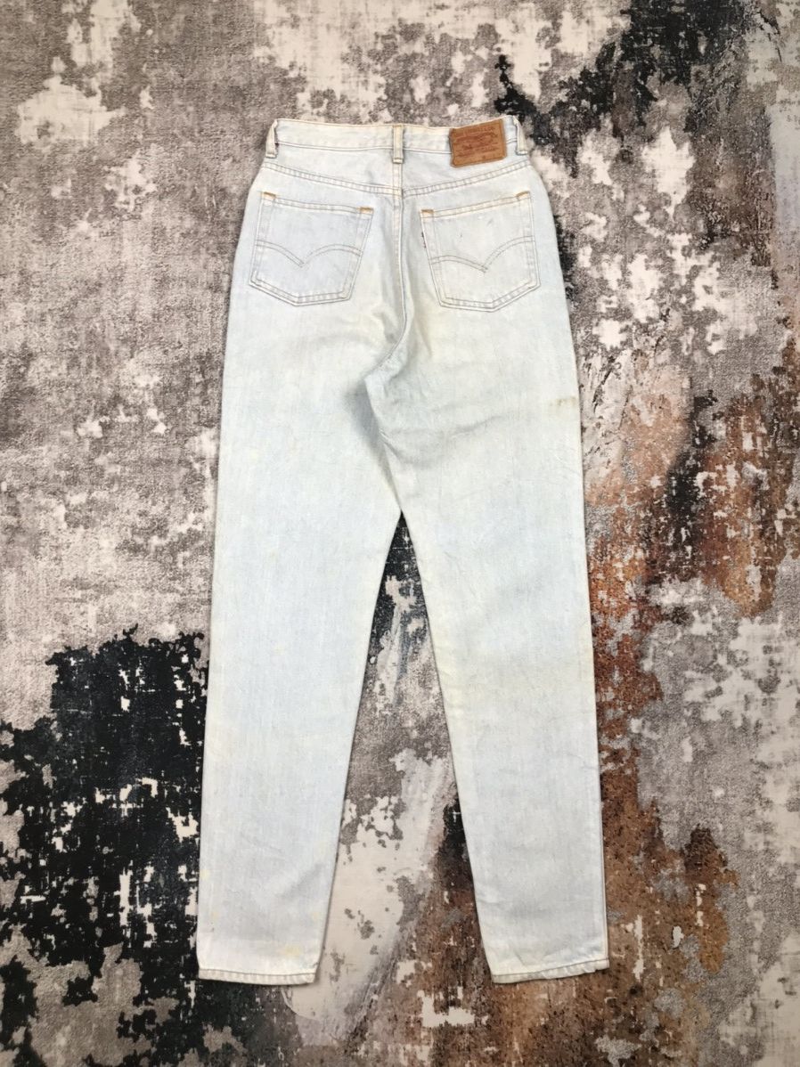 Levi's × Vintage Vintage Levis 626 Dirty Distressed High Waist Skinny Jeans Size 25" / US 0 / IT 36 - 1 Thumbnail