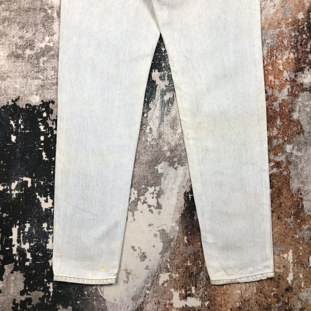 Levi's × Vintage Vintage Levis 626 Dirty Distressed High Waist Skinny Jeans Size 25" / US 0 / IT 36 - 5 Thumbnail
