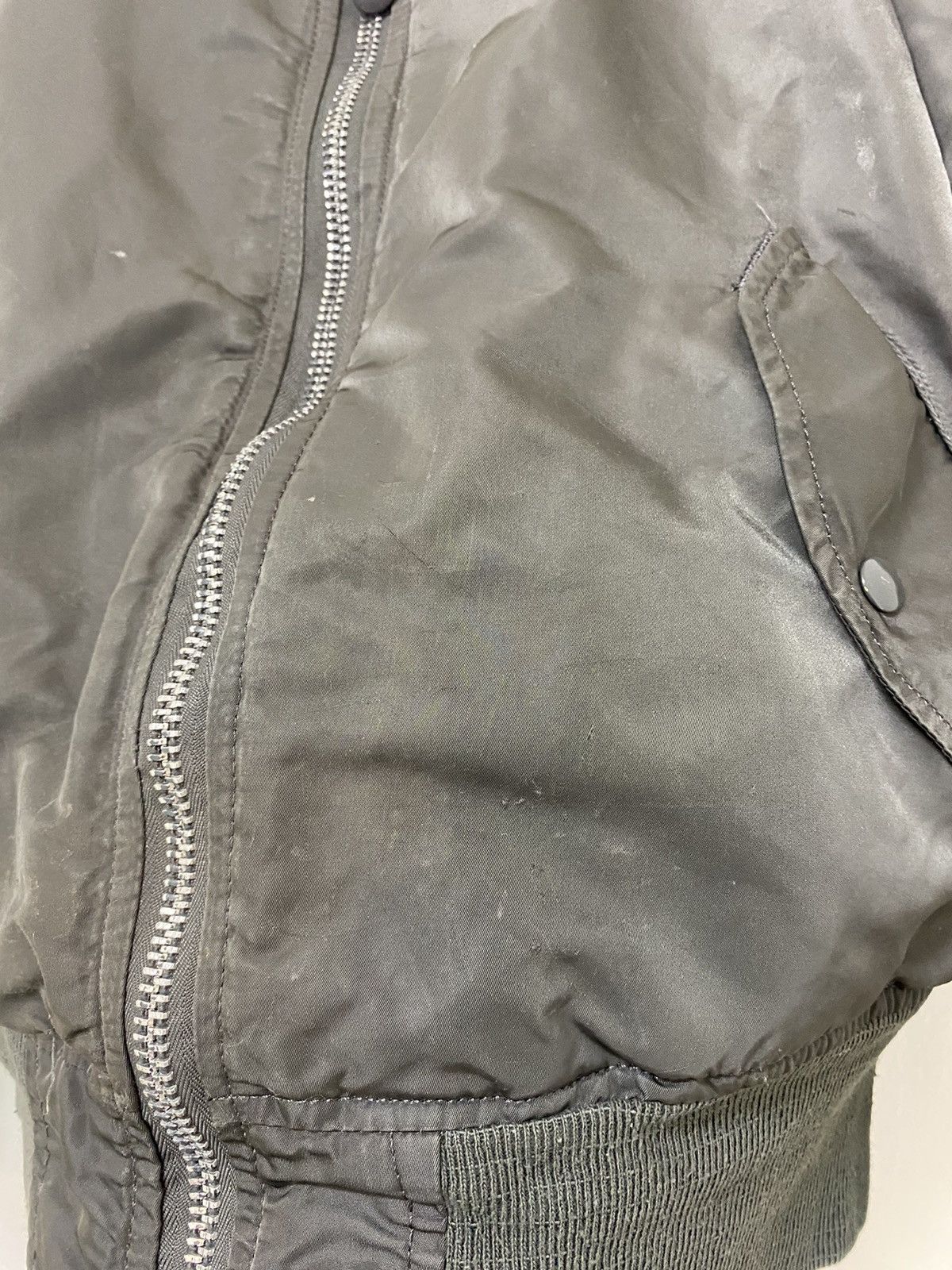 Alpha Industries Vintage 90’s Alpha Industries MA-1 Bomber Jacket Big Logo Size US M / EU 48-50 / 2 - 8 Thumbnail
