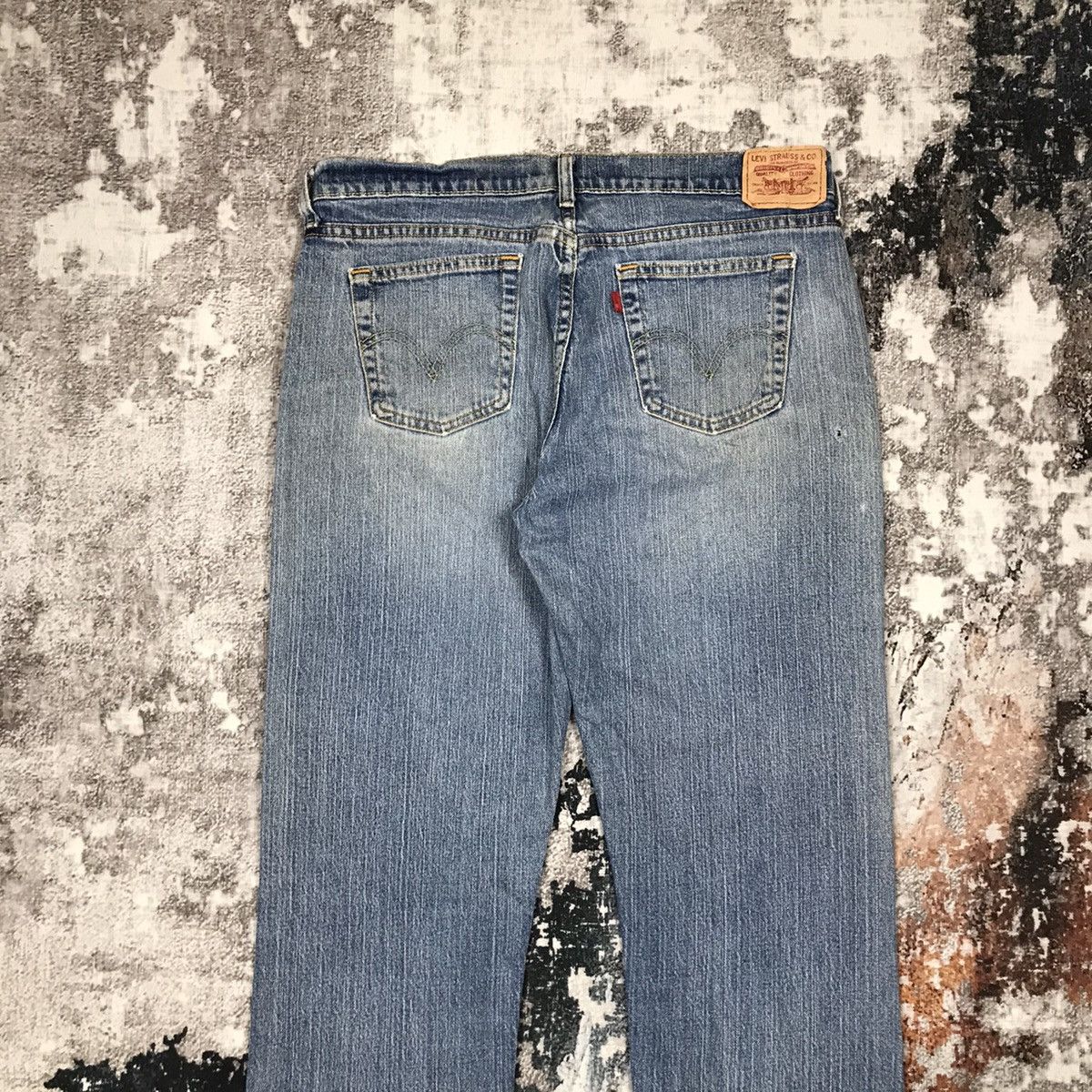Levi's × Vintage Vintage Levis 505 Baggy Light Wash Distressed Denim Jeans Size 34" / US 12 / IT 48 - 10 Thumbnail