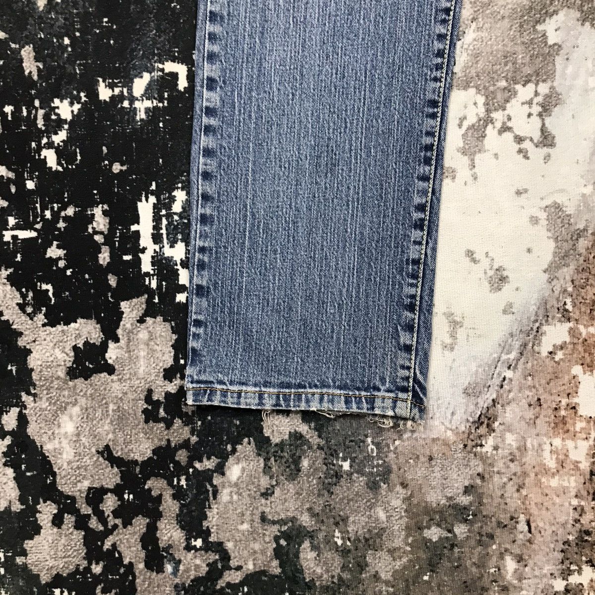 Levi's × Vintage Vintage Levis 505 Baggy Light Wash Distressed Denim Jeans Size 34" / US 12 / IT 48 - 7 Thumbnail