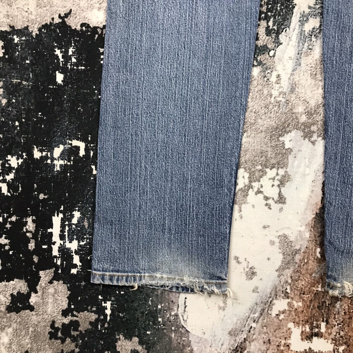 Levi's × Vintage Vintage Levis 505 Baggy Light Wash Distressed Denim Jeans Size 34" / US 12 / IT 48 - 15 Thumbnail