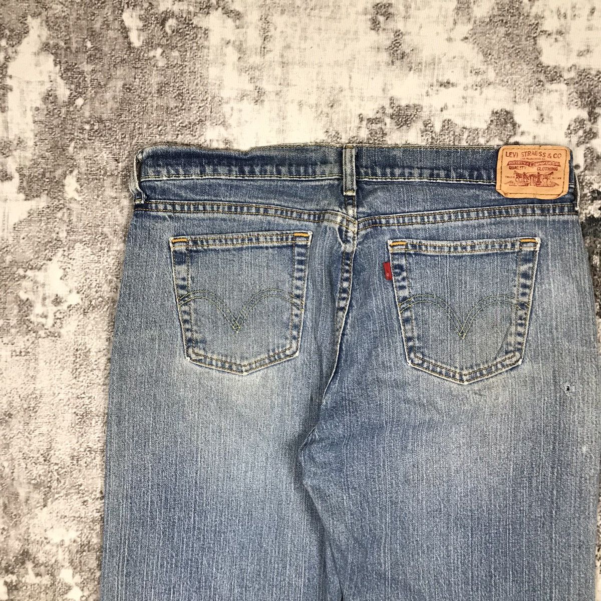 Levi's × Vintage Vintage Levis 505 Baggy Light Wash Distressed Denim Jeans Size 34" / US 12 / IT 48 - 11 Thumbnail