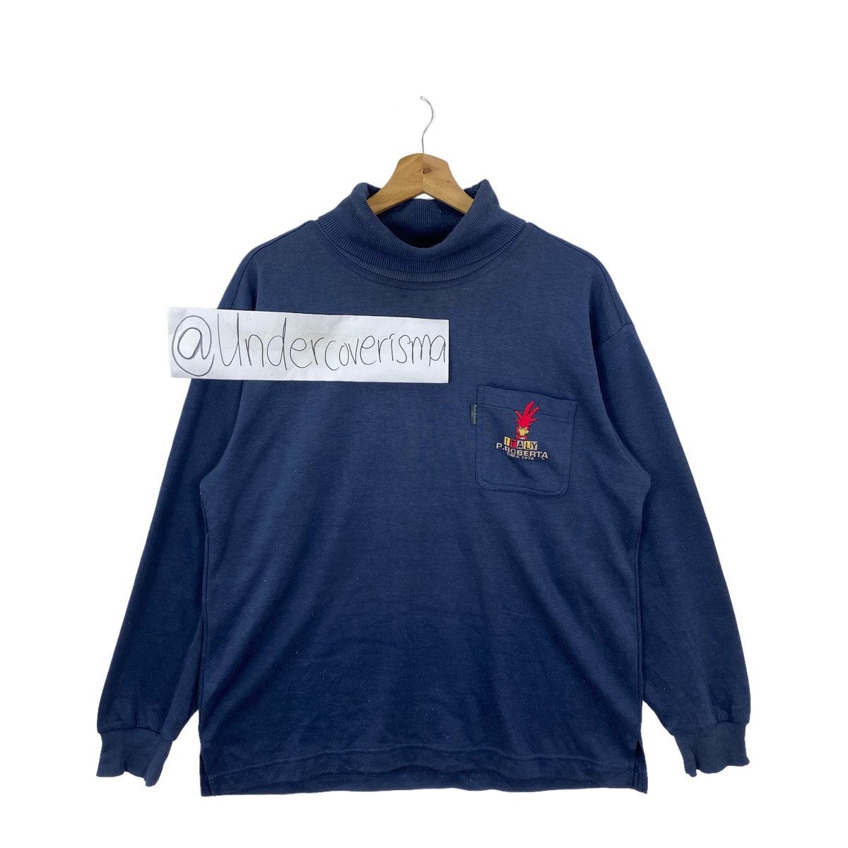 Vintage Vintage PAOLO ROBERTA ITALY Embroidered Logo Long Sleeve Size US L / EU 52-54 / 3 - 1 Thumbnail
