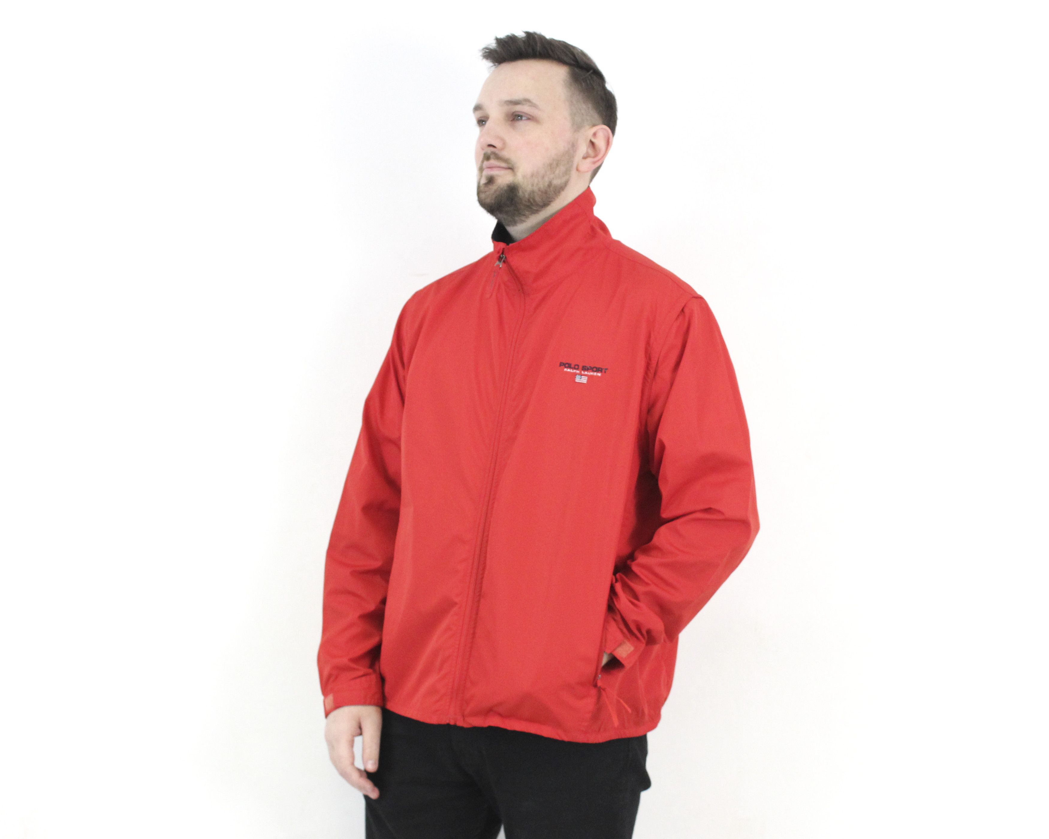 Polo Ralph Lauren POLO SPORT Windbreaker L Vest 2 in 1 Jacket Gilet Tank Coat Size US L / EU 52-54 / 3 - 3 Thumbnail