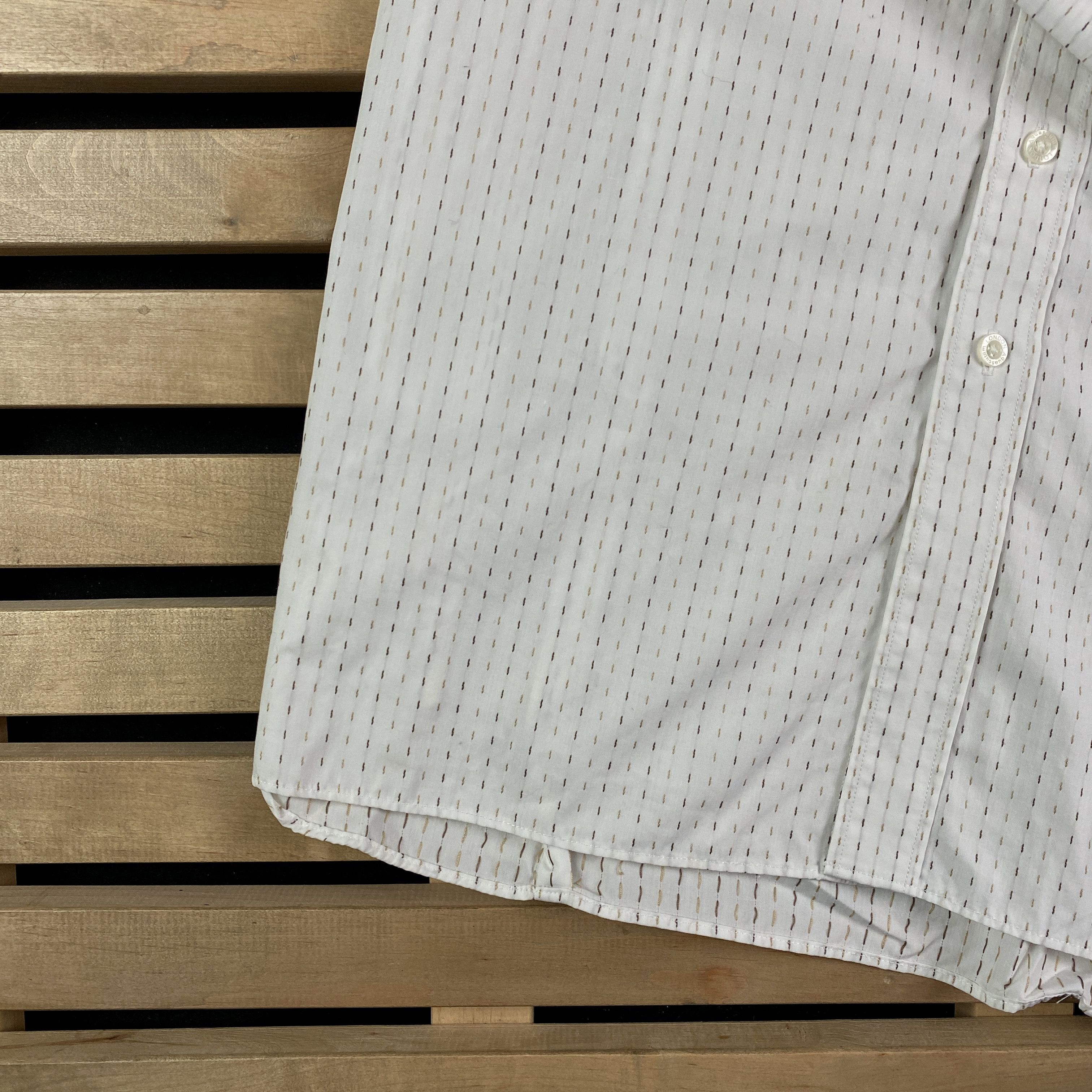 Aquascutum × Vintage Mens Shirt Long Sleeve Aquascutum Vintage Size 42 / 16.5 Size US L / EU 52-54 / 3 - 3 Thumbnail