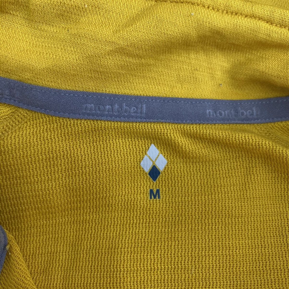 Vintage Vintage MONTBELL Yellow Fleece Hiking Clothing Sweater Size US M / EU 48-50 / 2 - 4 Thumbnail