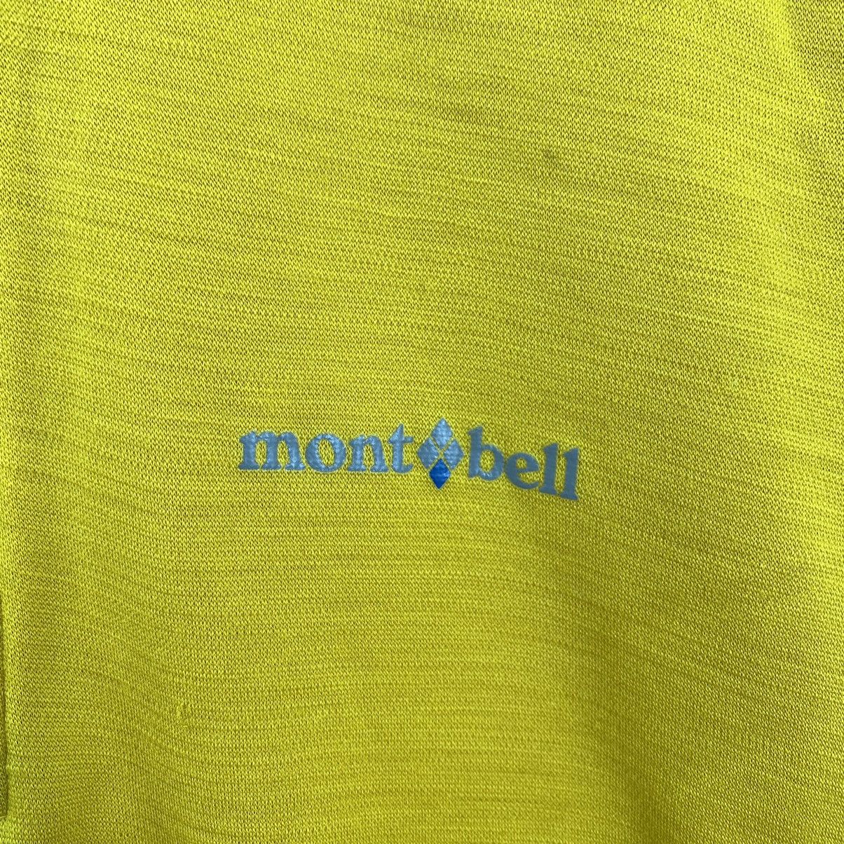 Vintage Vintage MONTBELL Yellow Fleece Hiking Clothing Sweater Size US M / EU 48-50 / 2 - 3 Thumbnail