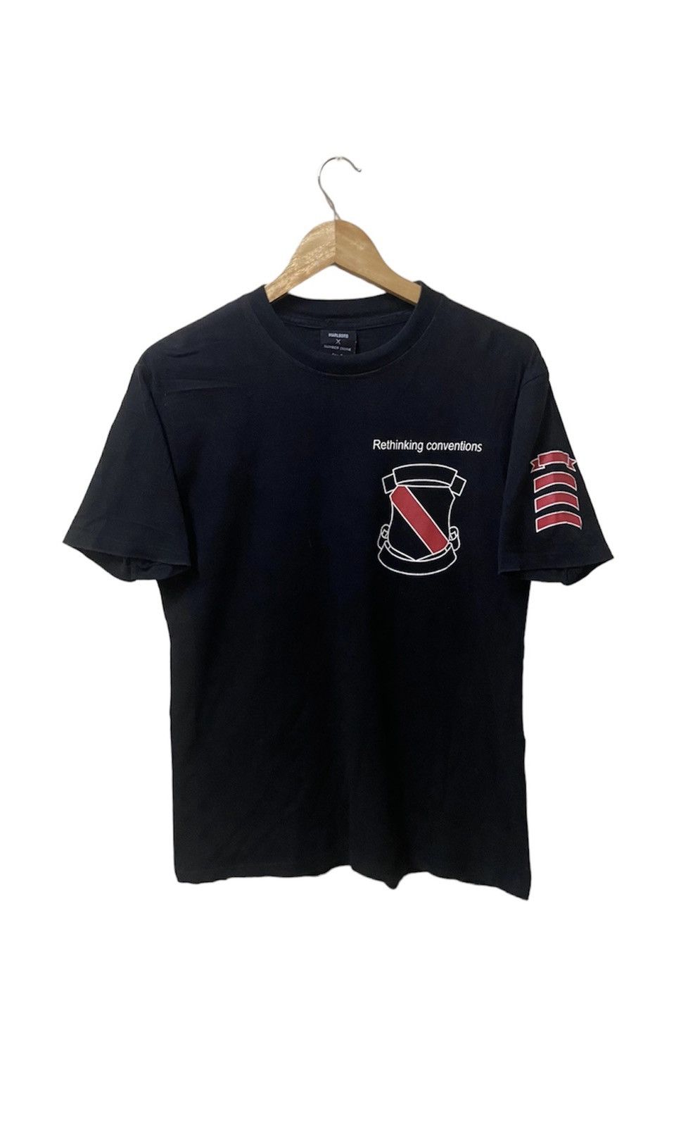 Number (N)nine x Malboro Black Tshirt Size(F)