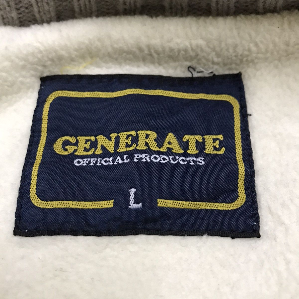 Japanese Brand × Other Vintage Generate Official Product knitwear Zipp Up Jacket Size US M / EU 48-50 / 2 - 7 Thumbnail