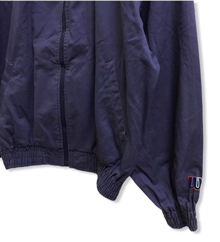 Vintage × Wilson Vintage 90s wilson embroidery biglogo jacket hoodie Size US L / EU 52-54 / 3 - 4 Thumbnail