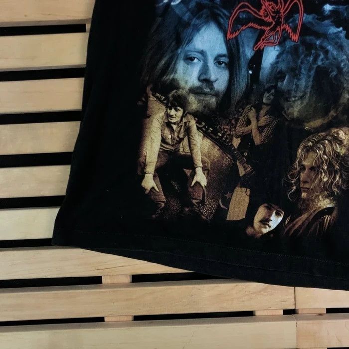 Band Tees × Vintage Mens Vintage T Shirt Led Zeppelin Size S Size US S / EU 44-46 / 1 - 3 Thumbnail