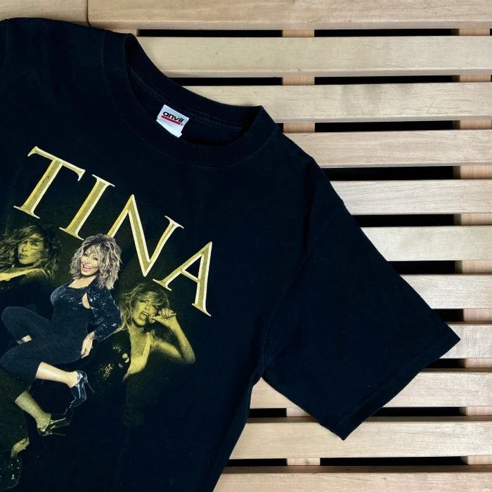 Band Tees Mens Vintage T Shirt Tina Turner Live in Concert Size M Size US S / EU 44-46 / 1 - 2 Thumbnail