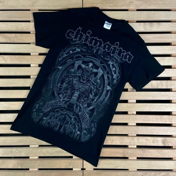 Band Tees Mens Vintage T Shirt Chimaira Size S Big Print Size US S / EU 44-46 / 1 - 1 Thumbnail