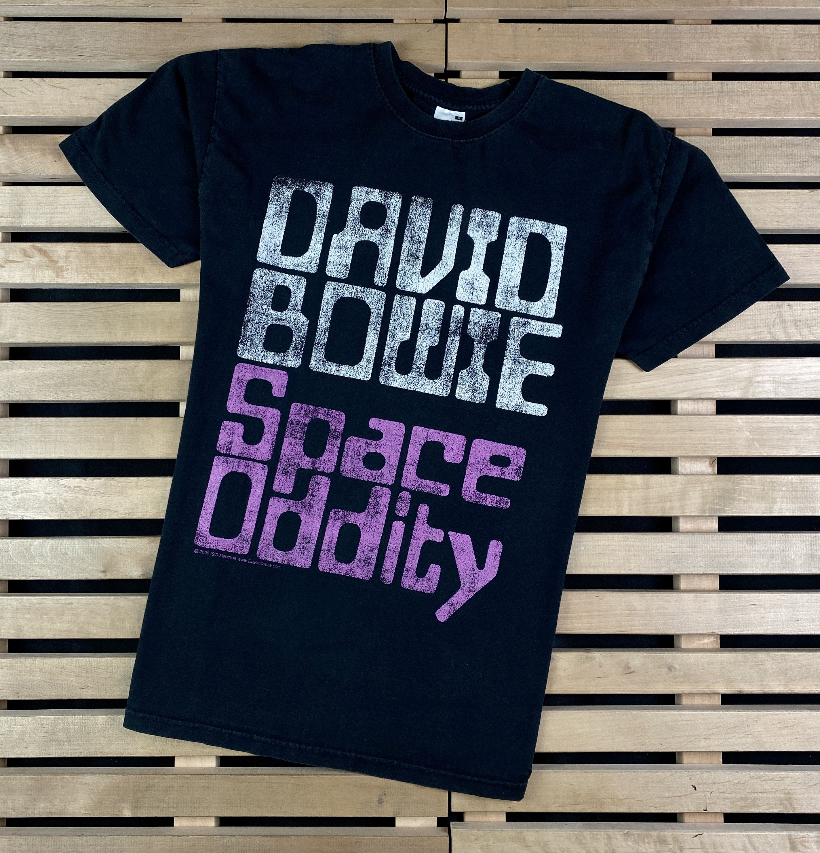 Band Tees × Vintage Mens Vintage T Shirt David Bowie Space Oddity 2006 Size M Size US M / EU 48-50 / 2 - 1 Thumbnail