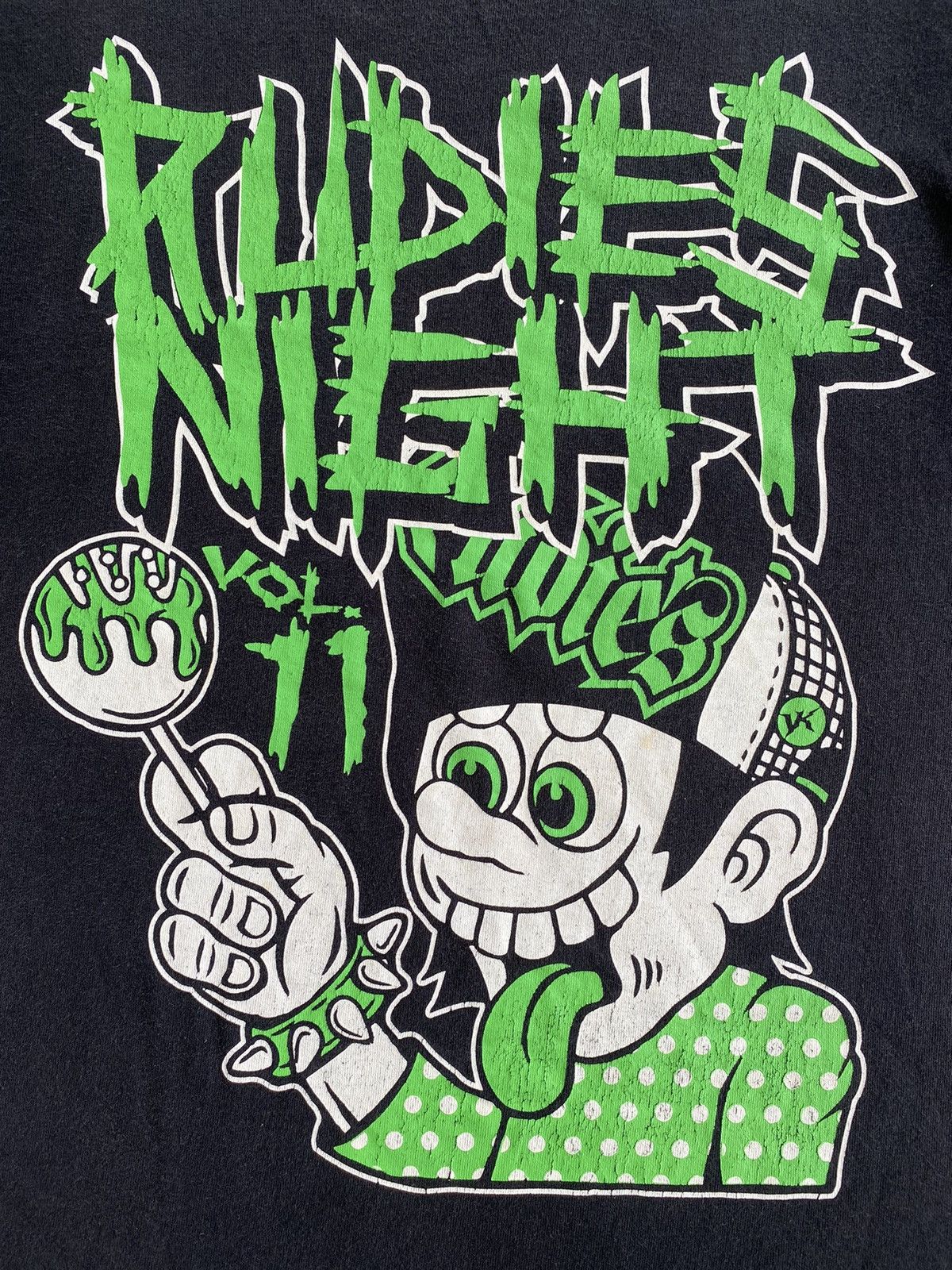 Vintage Rudies Night by Rudie’s Punk Tee Size US S / EU 44-46 / 1 - 9 Thumbnail