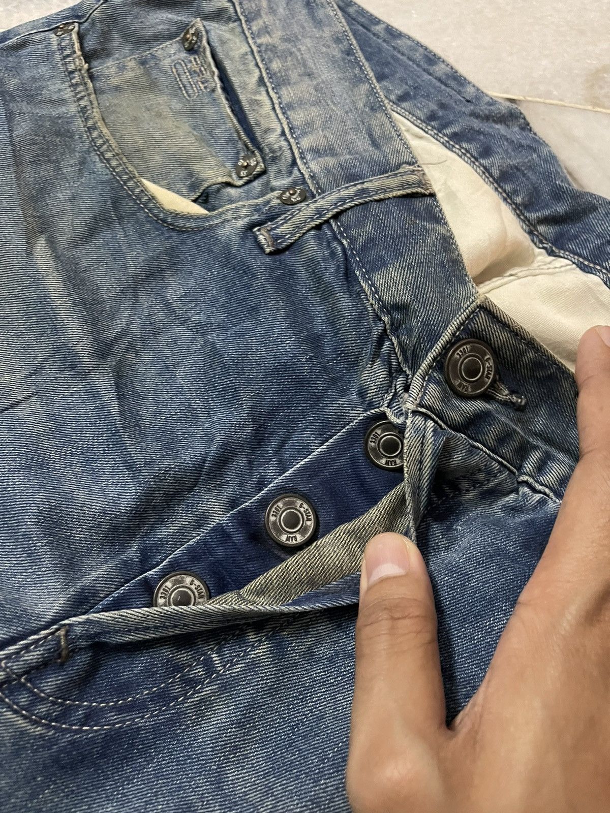 G-Star G Star Raw Denim Jeans Blue Size US 34 / EU 50 - 3 Thumbnail