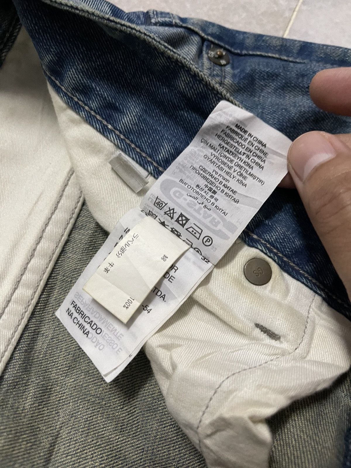 G-Star G Star Raw Denim Jeans Blue Size US 34 / EU 50 - 8 Thumbnail