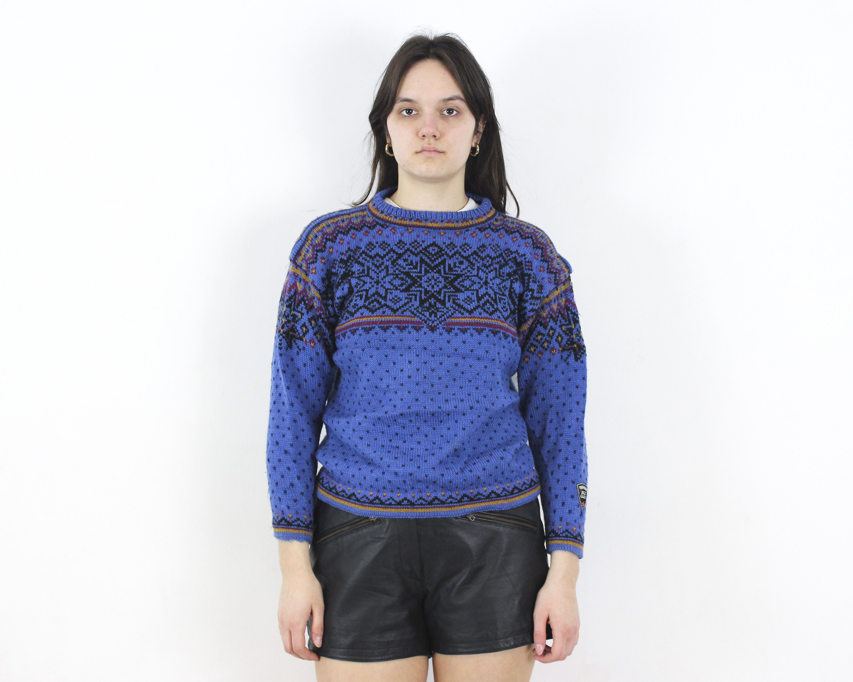 image of Dale Of Norway x Ski Garn 2002 Team Norge Ski Jumper Wool Pullover Sweater Nordic, Women's (Size Me