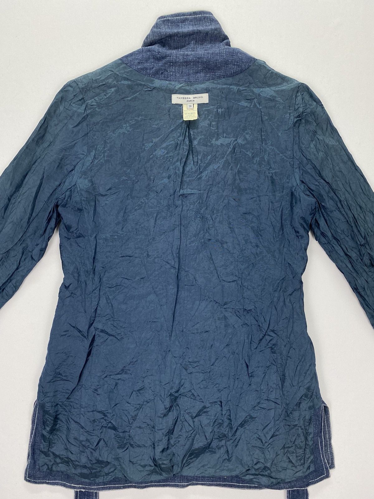 Vanessa Bruno Vanessa Bruno Paris Denim Style Jacket Size S / US 4 / IT 40 - 9 Thumbnail