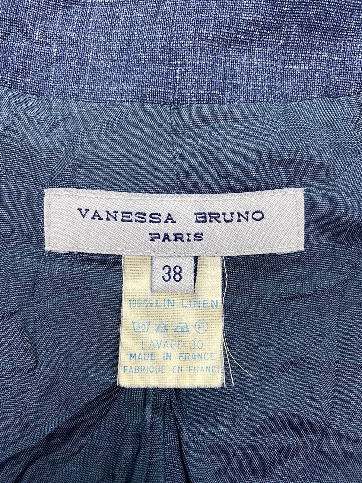 Vanessa Bruno Vanessa Bruno Paris Denim Style Jacket Size S / US 4 / IT 40 - 12 Thumbnail