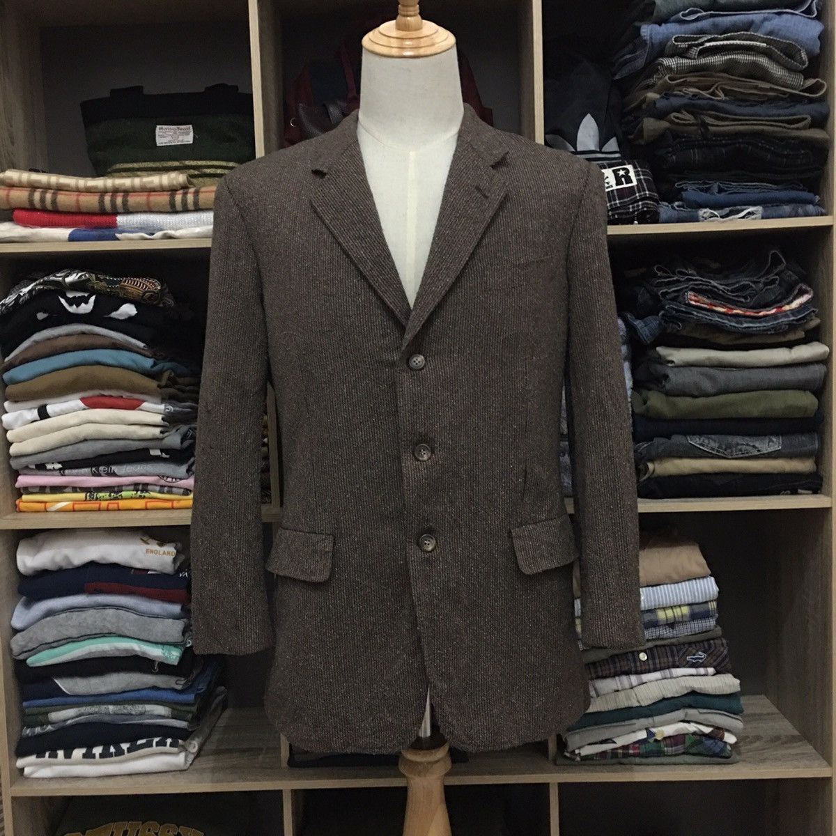 Vintage × Yohji Yamamoto 💥Extremely Rare💥Yohji Yamamoto A.A.R D’Urban Blazer Size US M / EU 48-50 / 2 - 1 Thumbnail