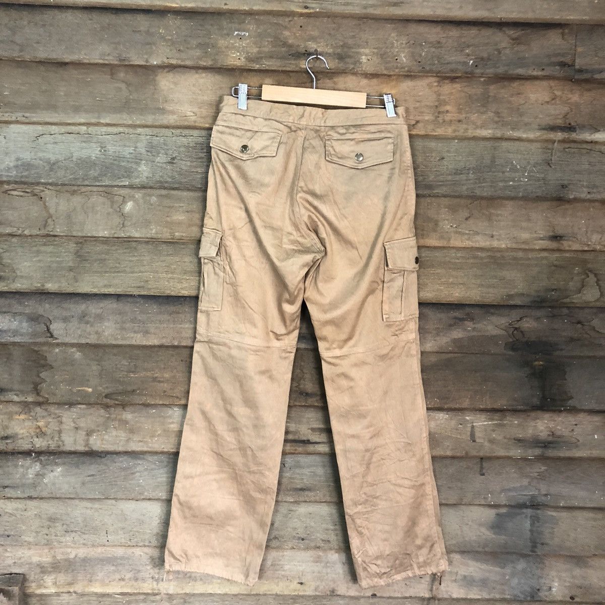 Japanese Brand Vintage Nice Claup Brown tactical Cargo Pants #0568 Size US 28 / EU 44 - 8 Thumbnail