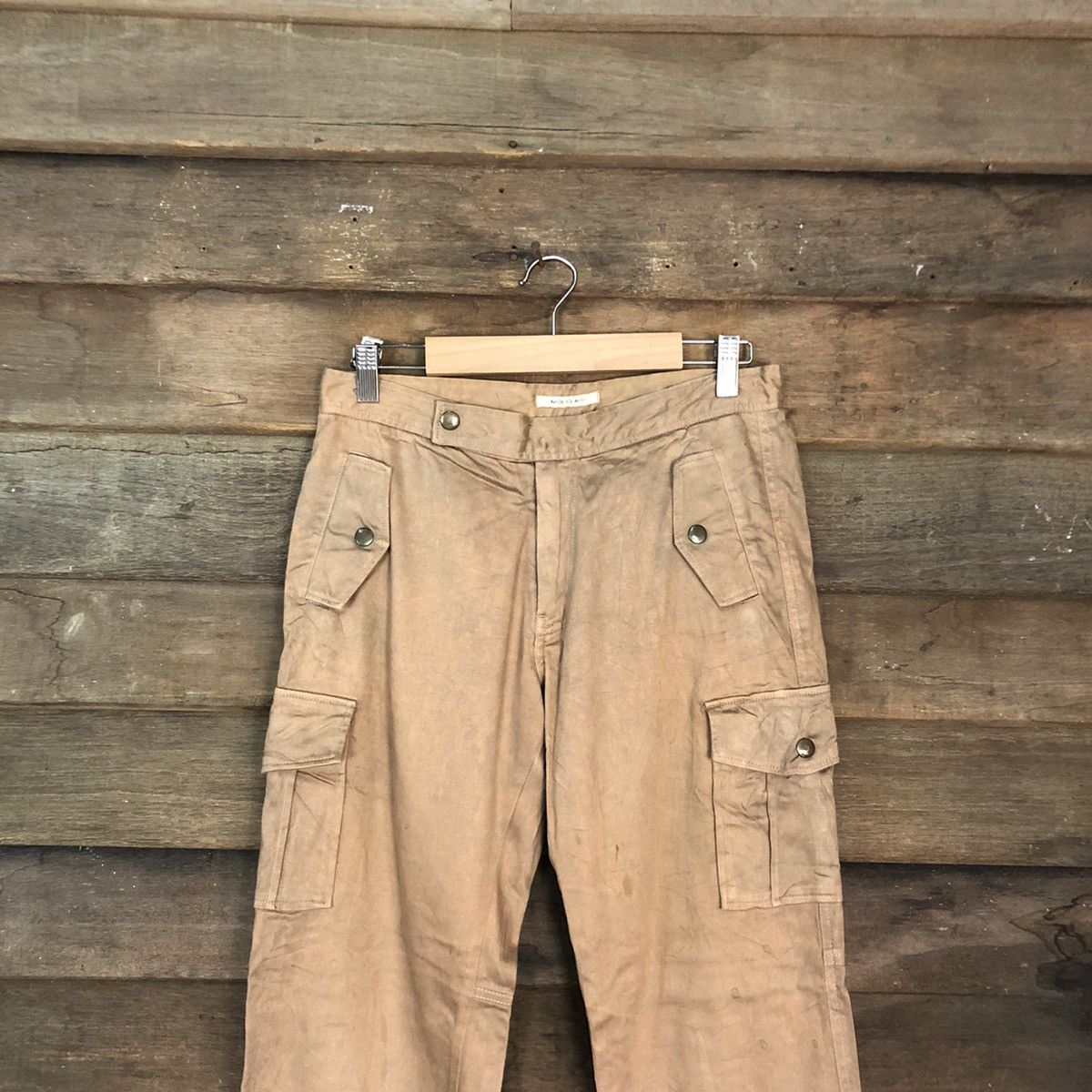 Japanese Brand Vintage Nice Claup Brown tactical Cargo Pants #0568 Size US 28 / EU 44 - 2 Thumbnail