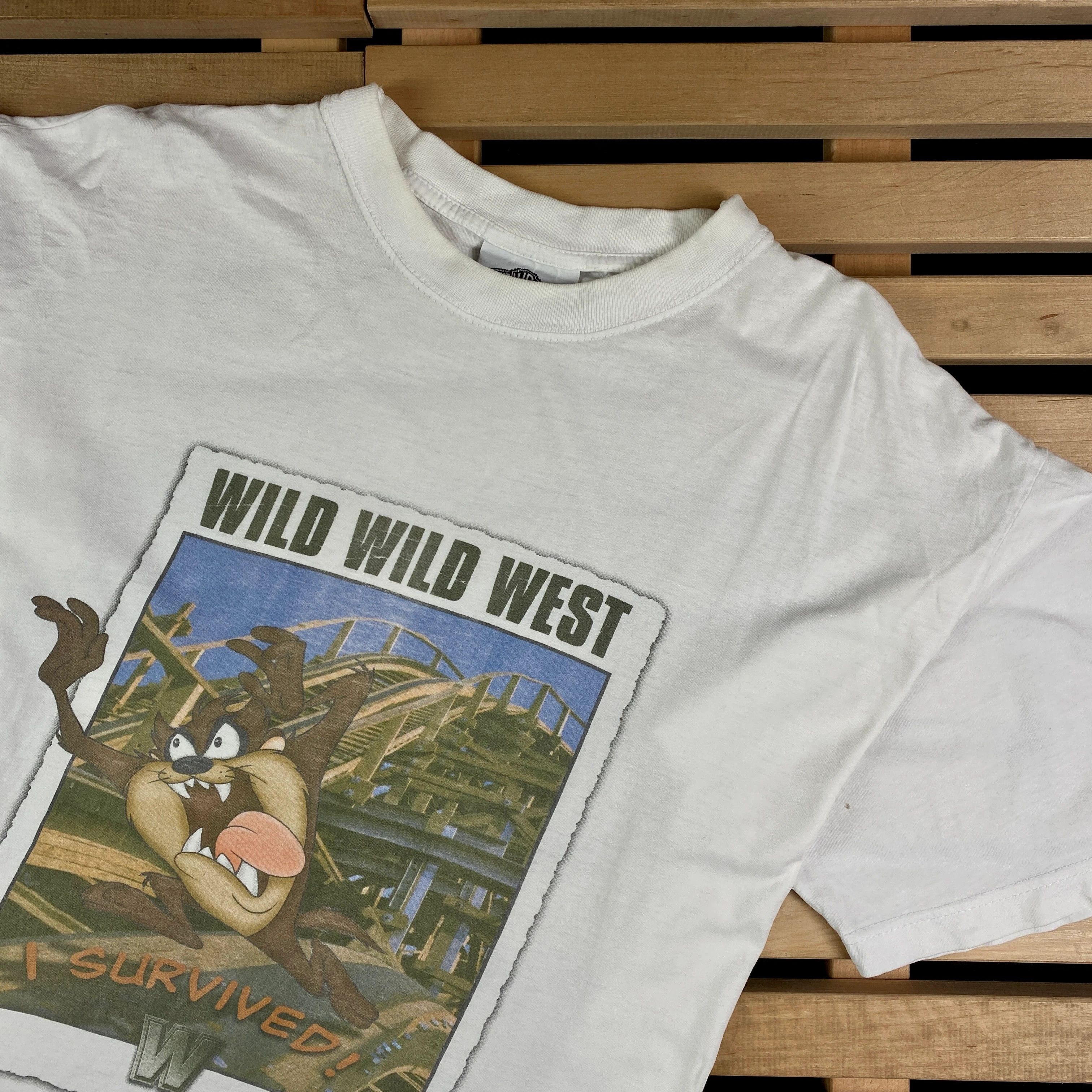Vintage × Warner Bros Vintage T Shirt Warner Bros Movie Wild West 1993 Size L Size US L / EU 52-54 / 3 - 2 Thumbnail