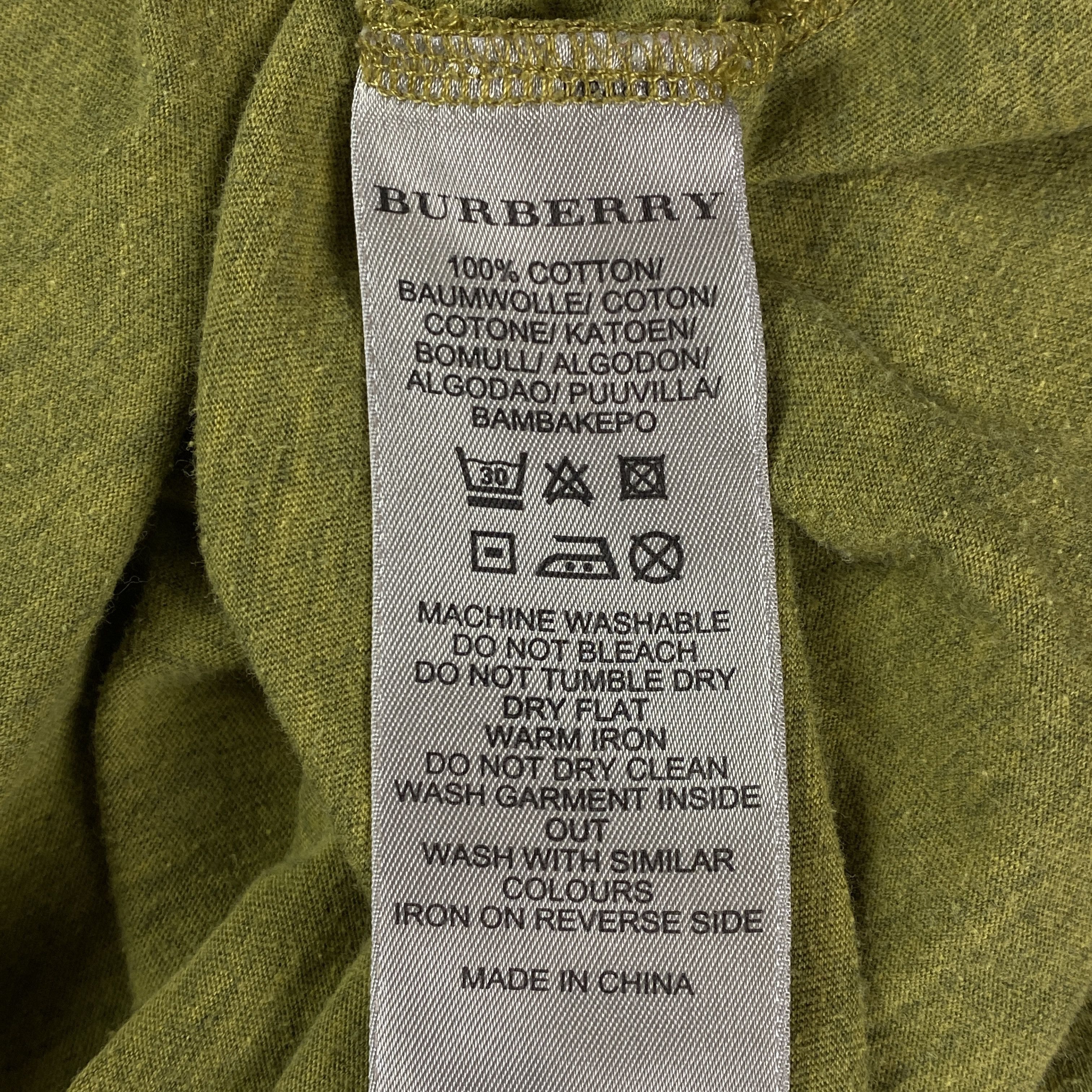 Burberry Mens T Shirt Burberry Brit Size XL Size US XL / EU 56 / 4 - 5 Thumbnail