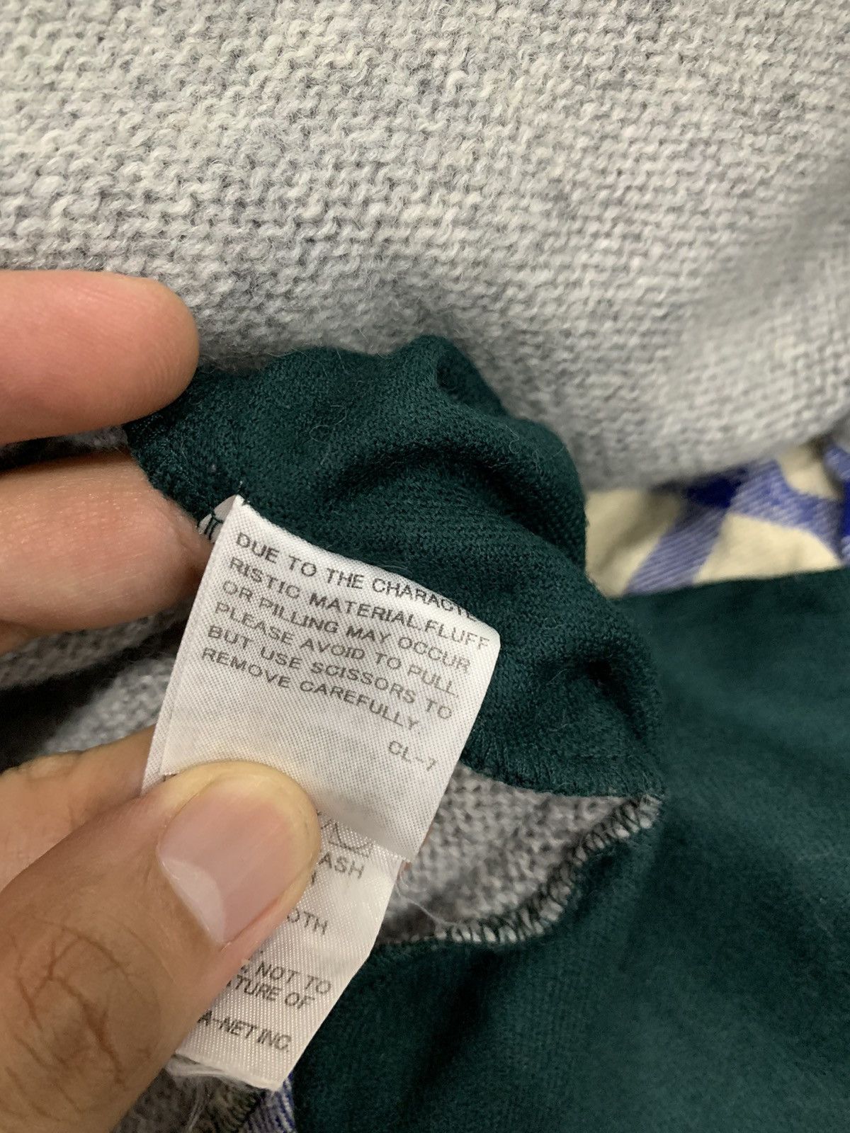 Tsumori Chisato TSUMORI CHISATO BY ISSEY MIYAKE WOOL MIX SHIRT RUNWAY Size US M / EU 48-50 / 2 - 7 Thumbnail