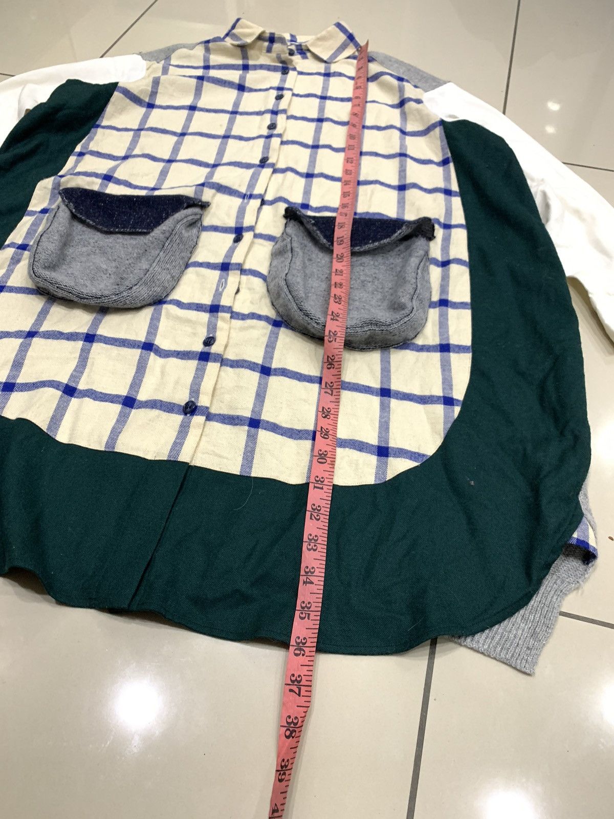 Tsumori Chisato TSUMORI CHISATO BY ISSEY MIYAKE WOOL MIX SHIRT RUNWAY Size US M / EU 48-50 / 2 - 3 Thumbnail