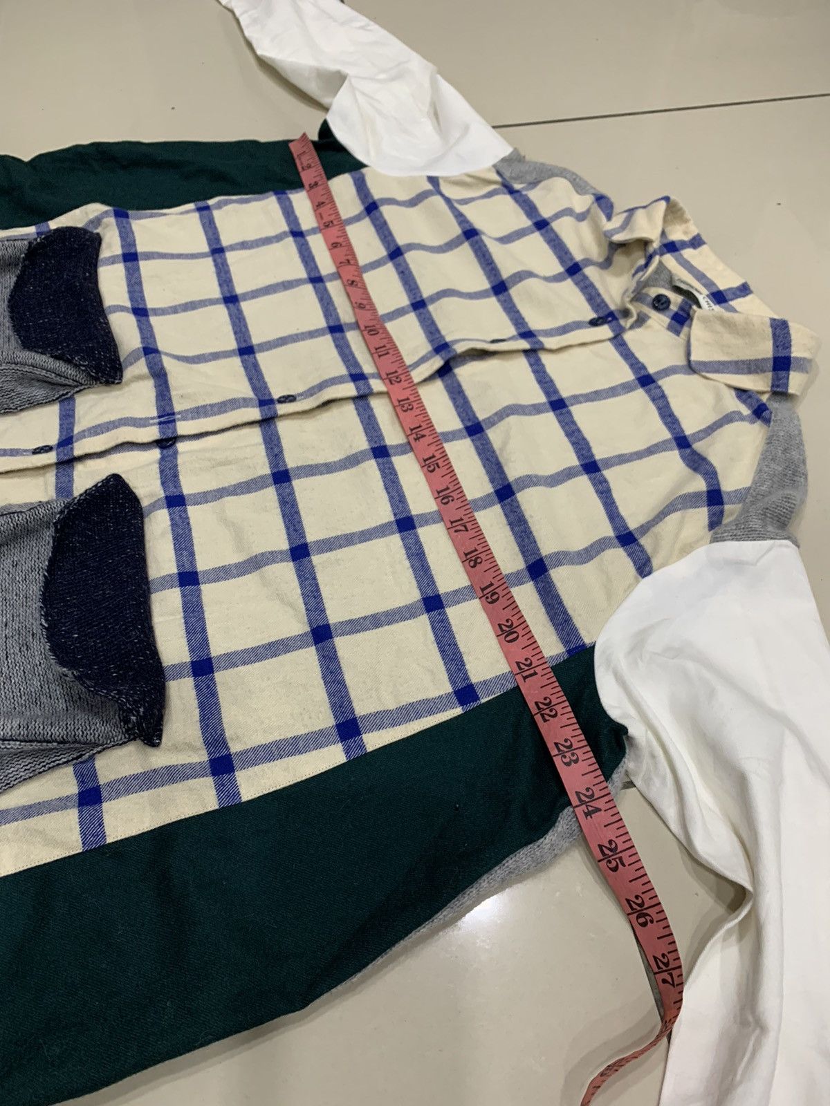 Tsumori Chisato TSUMORI CHISATO BY ISSEY MIYAKE WOOL MIX SHIRT RUNWAY Size US M / EU 48-50 / 2 - 4 Thumbnail