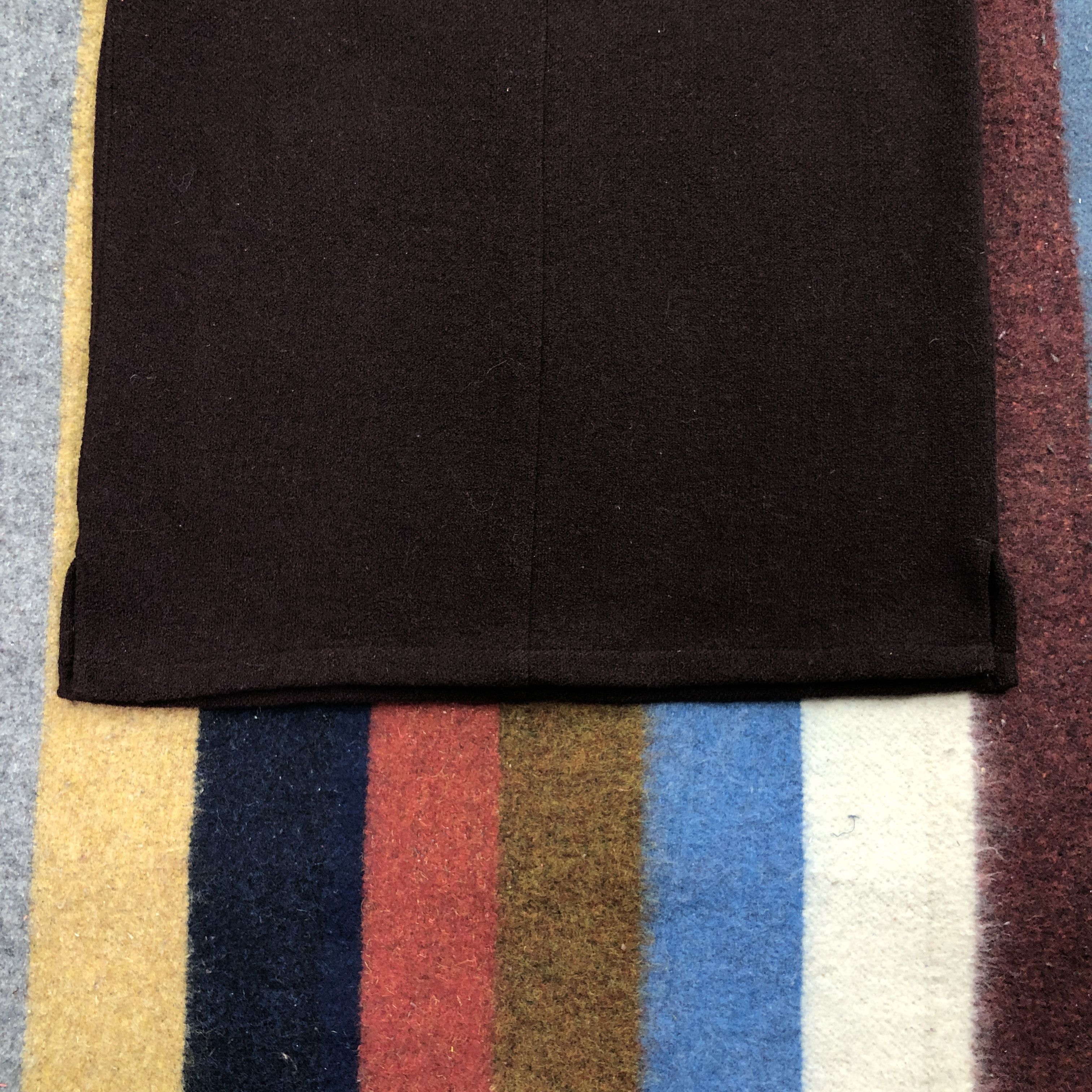 Y's YS MADE IN JAPAN Wool Skirt Mini Skirt #0454/S Size 34" / US 12 / IT 48 - 3 Thumbnail